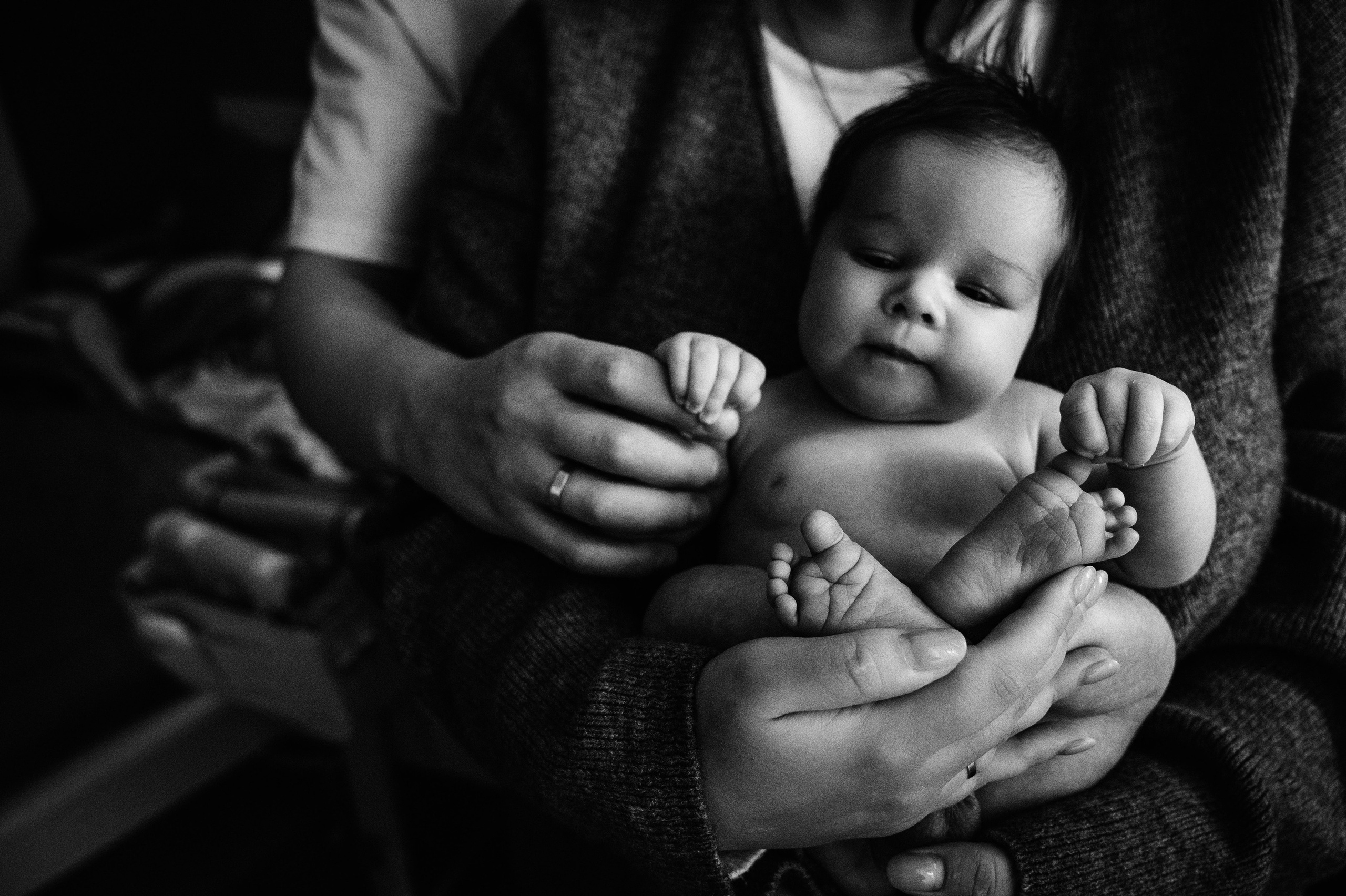 Анна, Вячеслав и Евгений. Фотограф беременности и семьи, домашние съемки, Ньюборн
