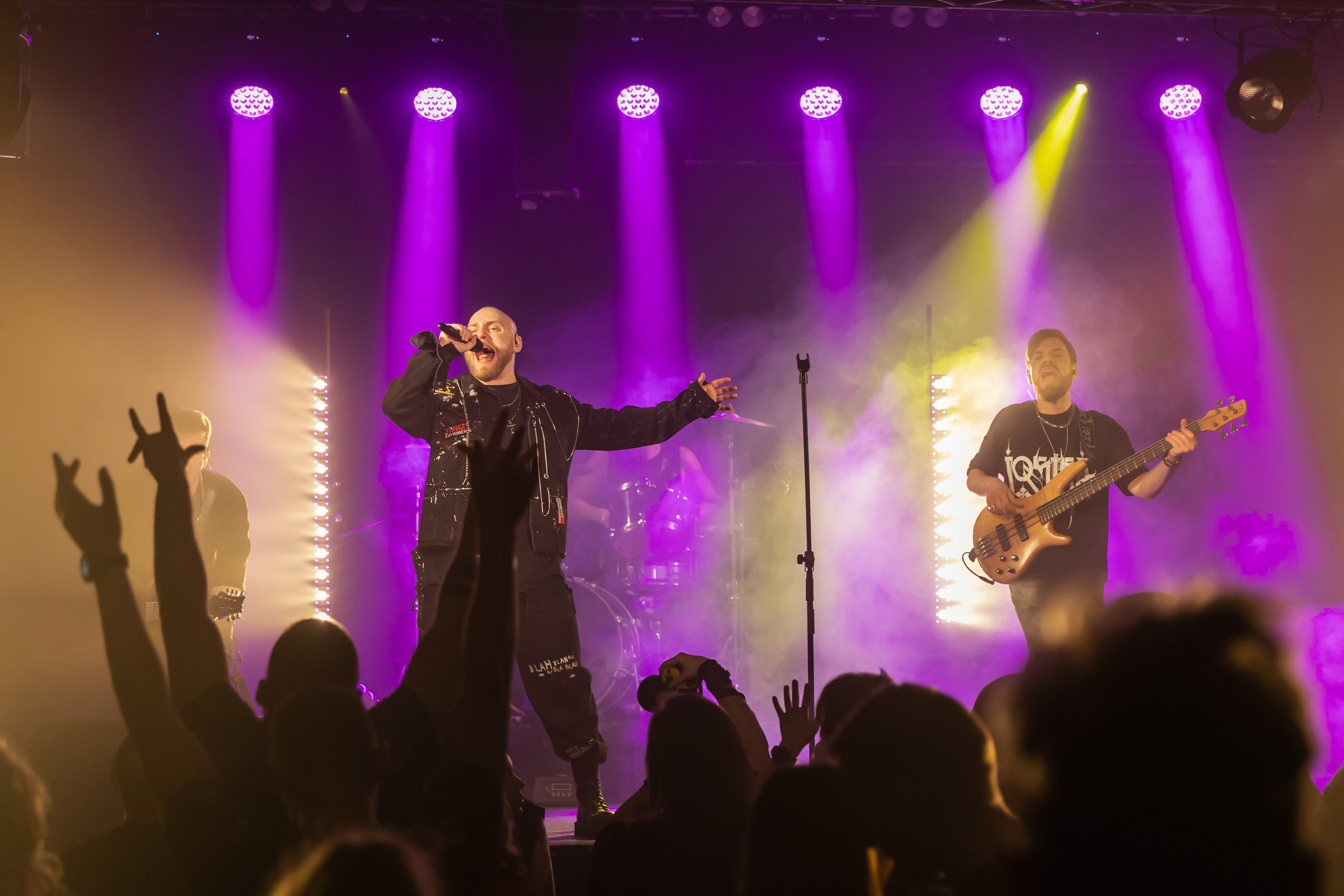 Концерт альтернатив метал группы iOSTRA 30.03.24. Фотограф Владимир Охрименко