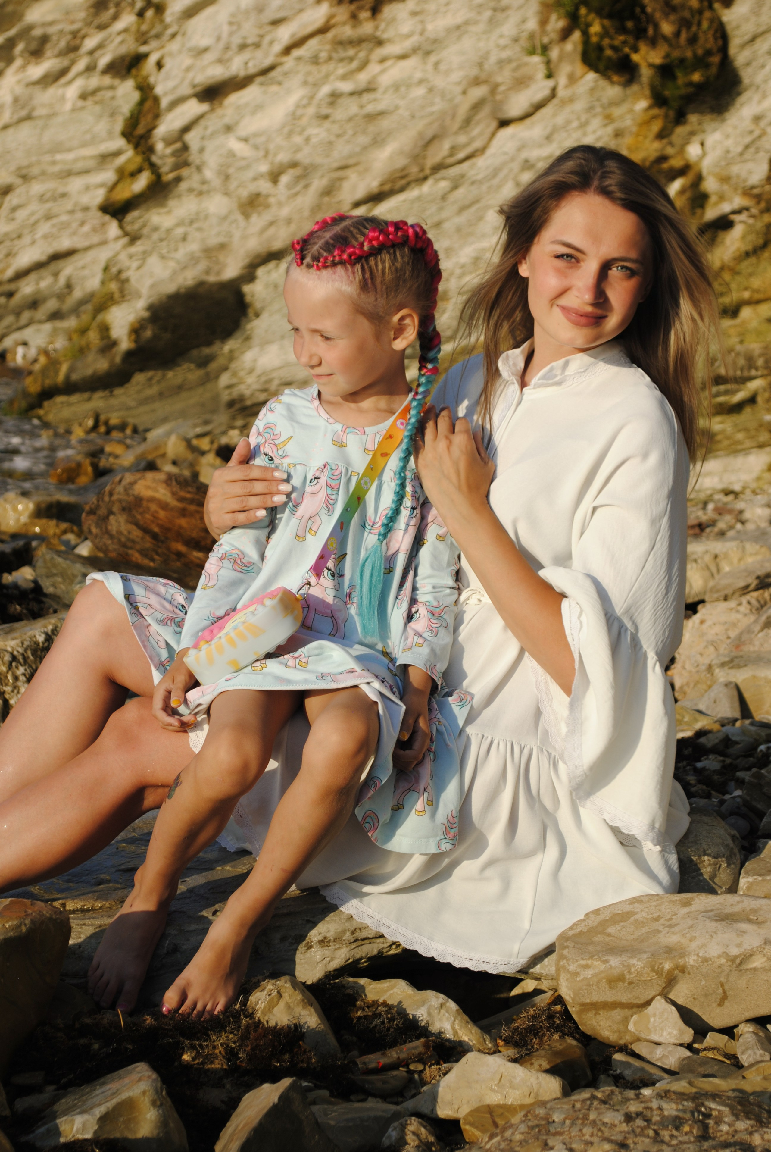 Ольга и семья. Фотограф Мария Мусаелян