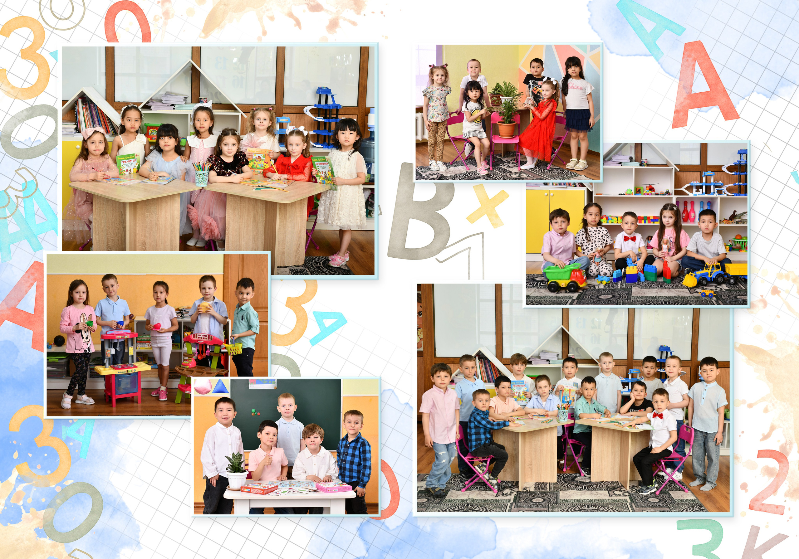 Выпускные альбомы для детских садов. XPLACEMEDIA — Виньетки в Актобе. Выпускные альбомы в Актобе