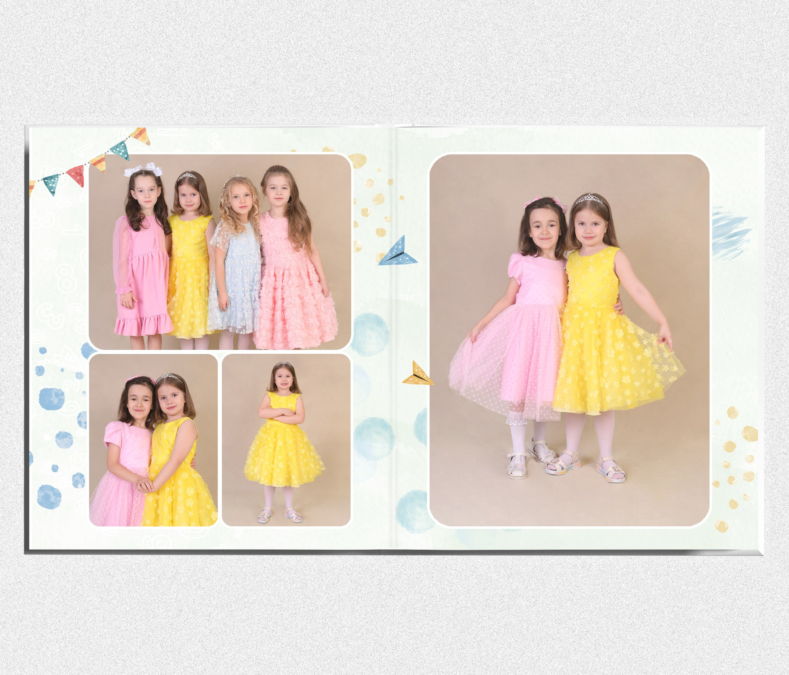 Выпускная книга "Сказка". Выпускные альбомы в Тюмени для школ, садов, вузов спортивных секций