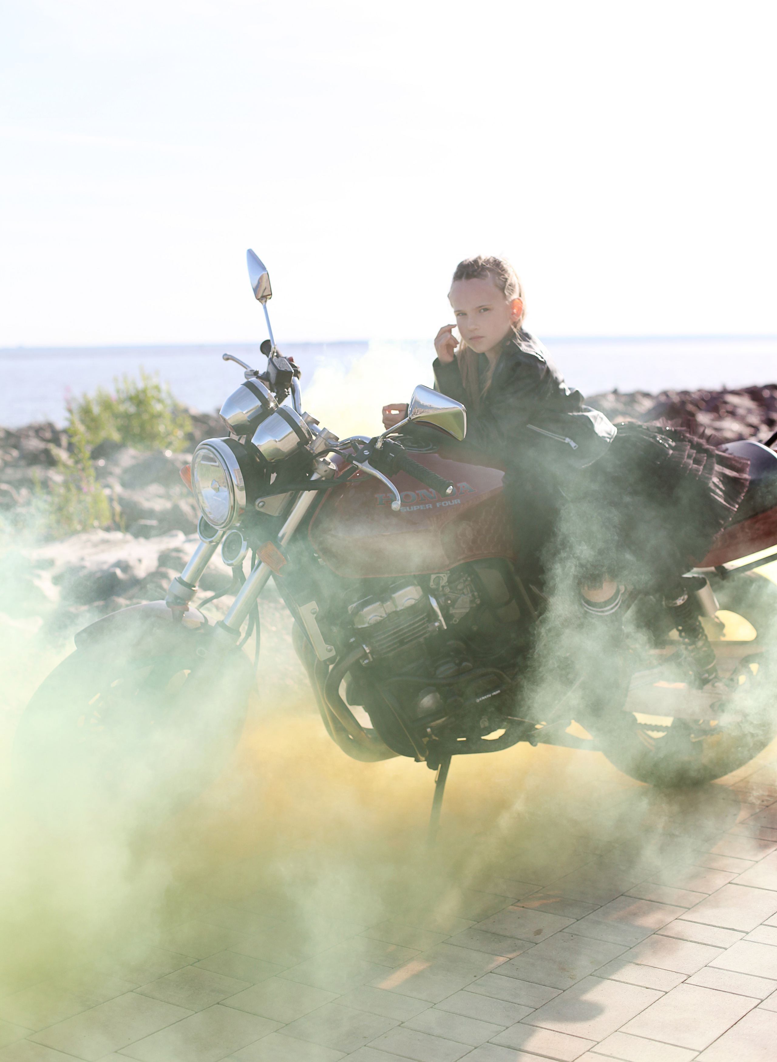 Фотопроект «Мото и дым»