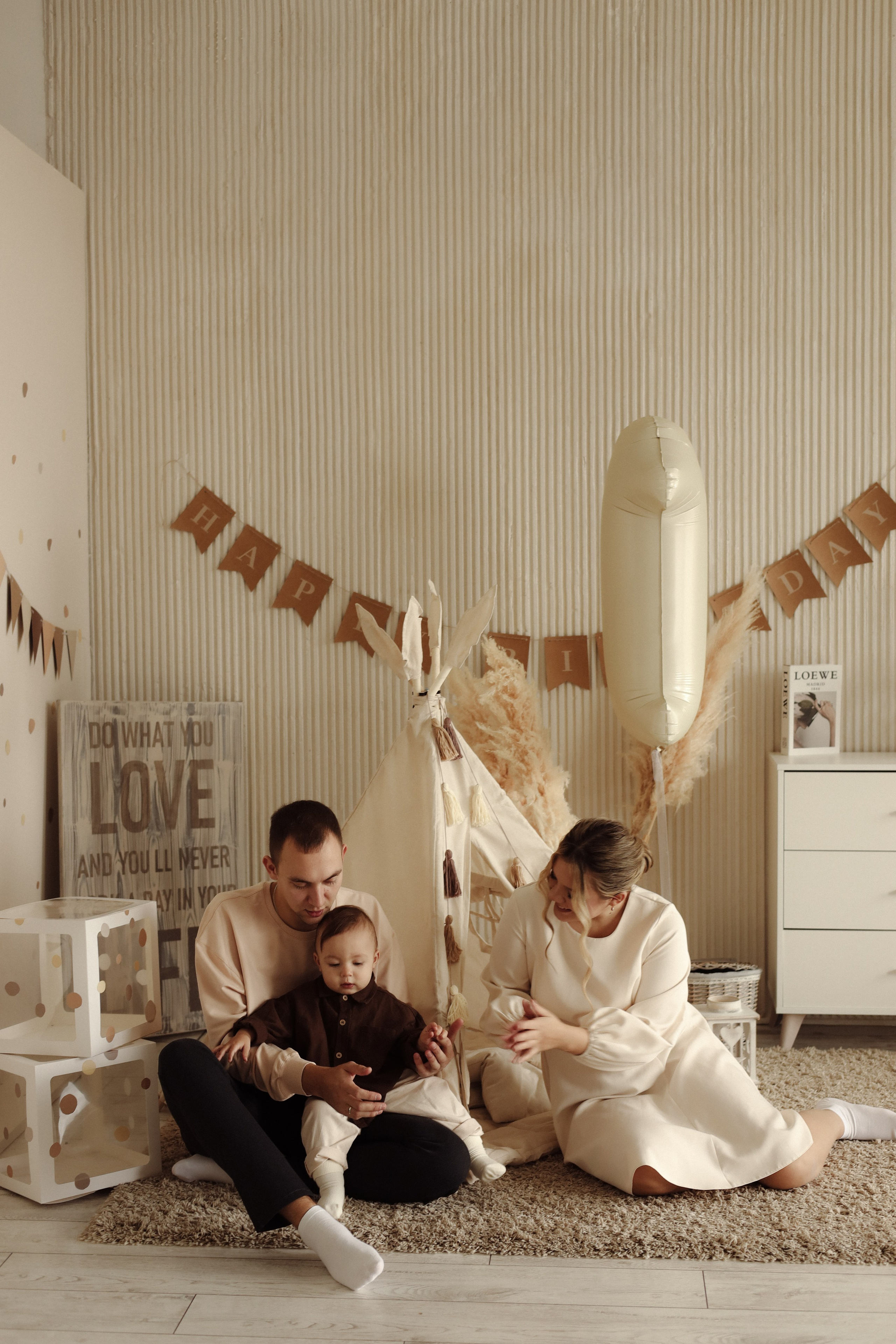 Вадим, Глебушка, Лиза. Фотограф Мария Лаенко