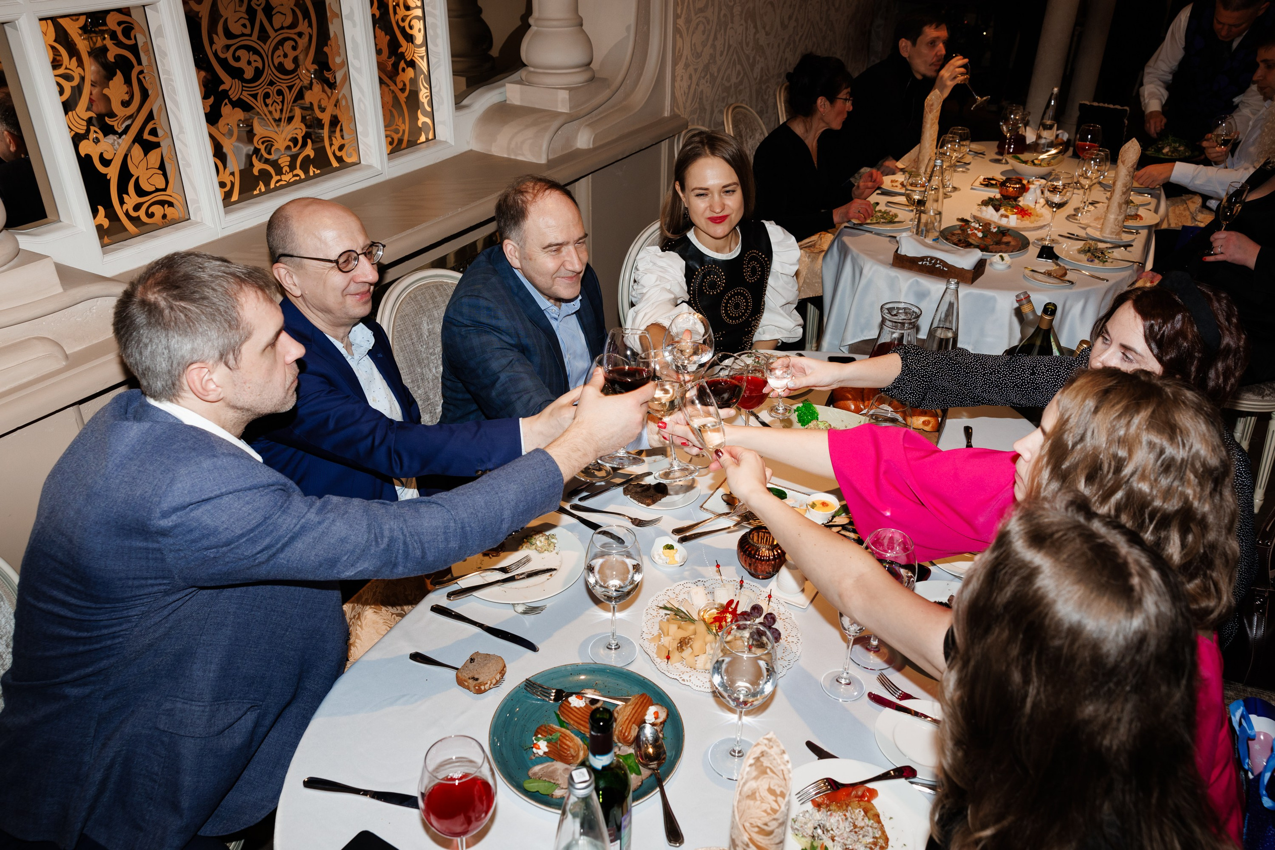 Новогодний корпоратив в ресторане Тройка. Фотограф в Санкт-Петербурге — Сергей Петров