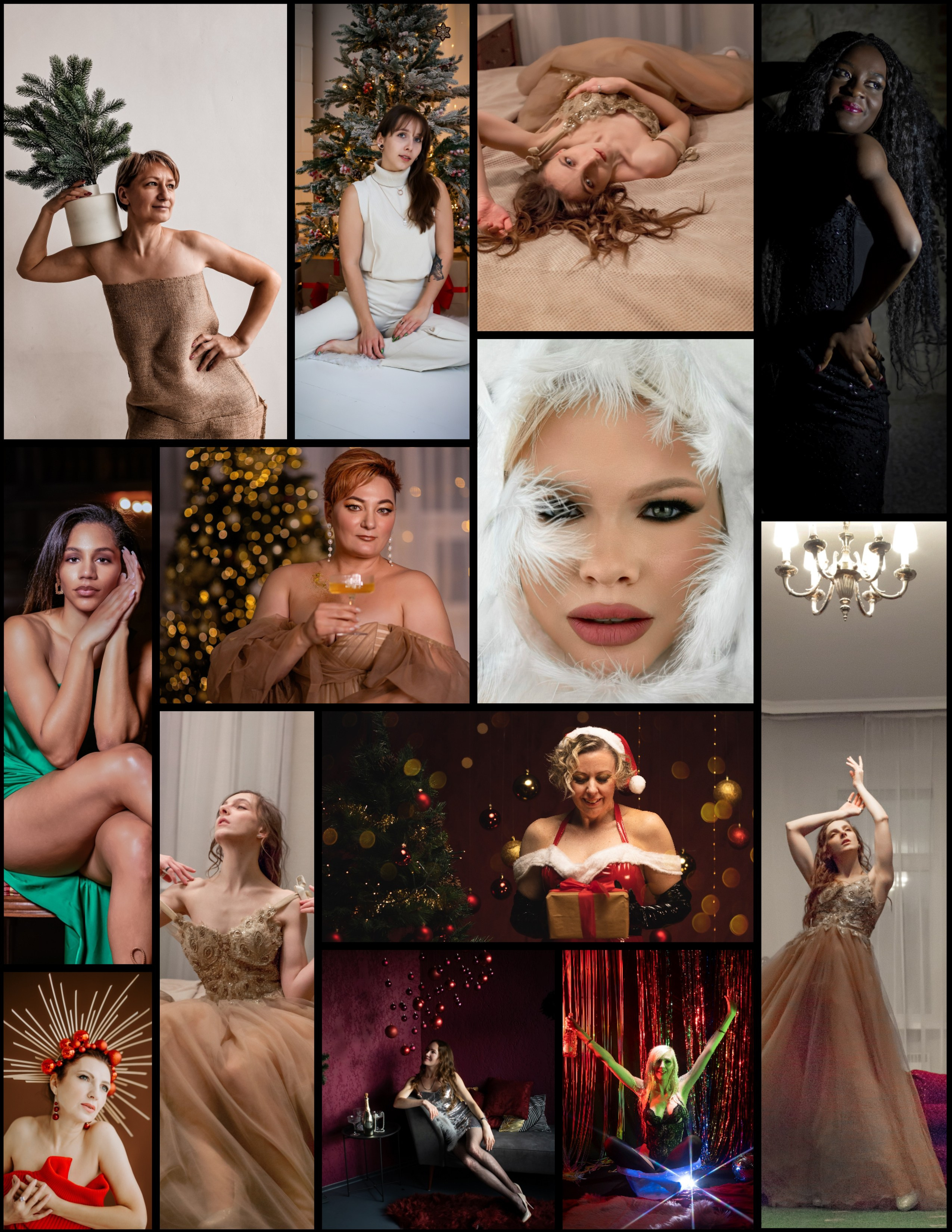 Marika Christmas December 2023. Фотограф Зеленоград Москва