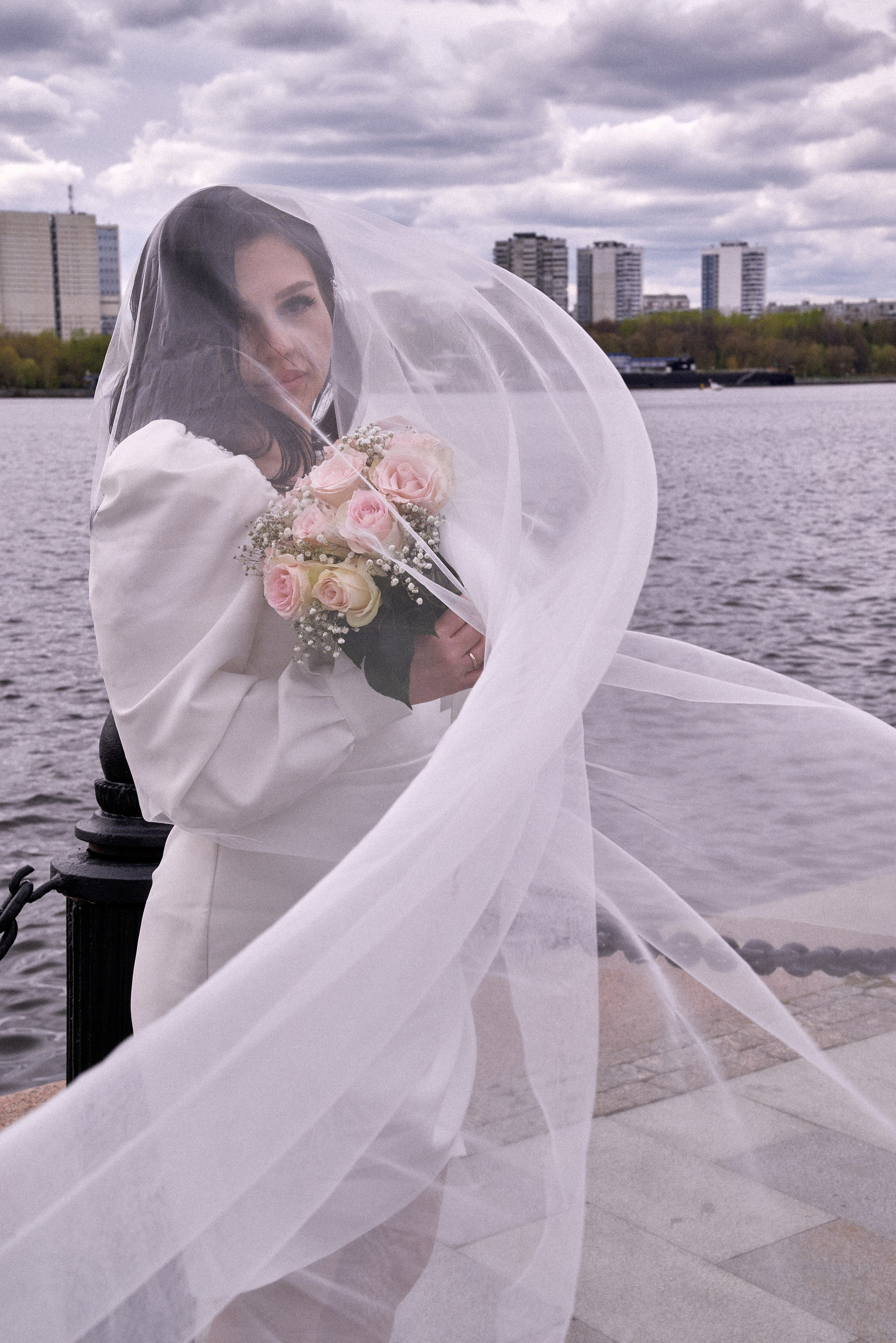 Свадебная фотосессия на Речном Вокзале. Фотограф Зеленоград Москва