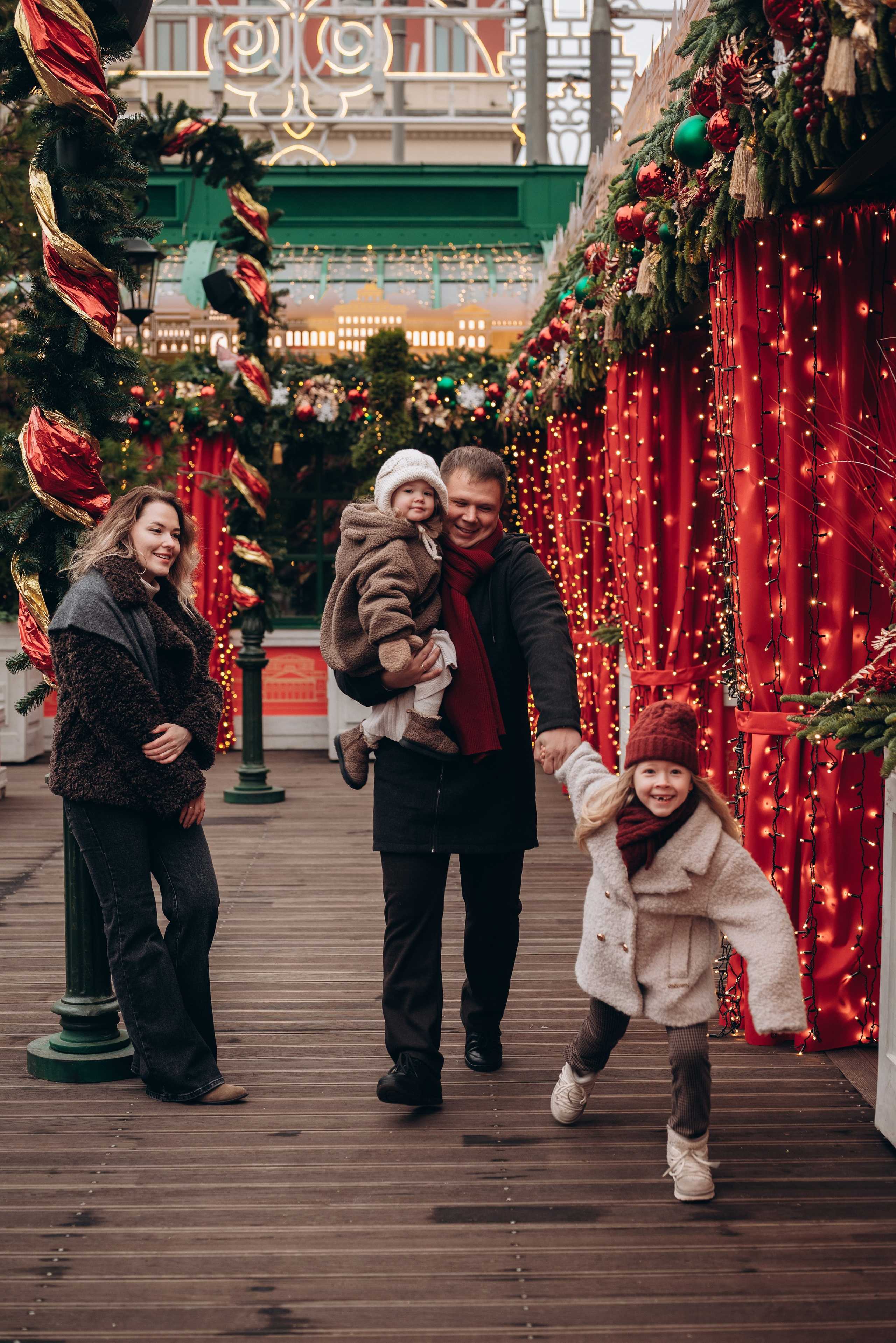 Новогодняя история. Семейный фотограф в Москве Дарья Пузикова