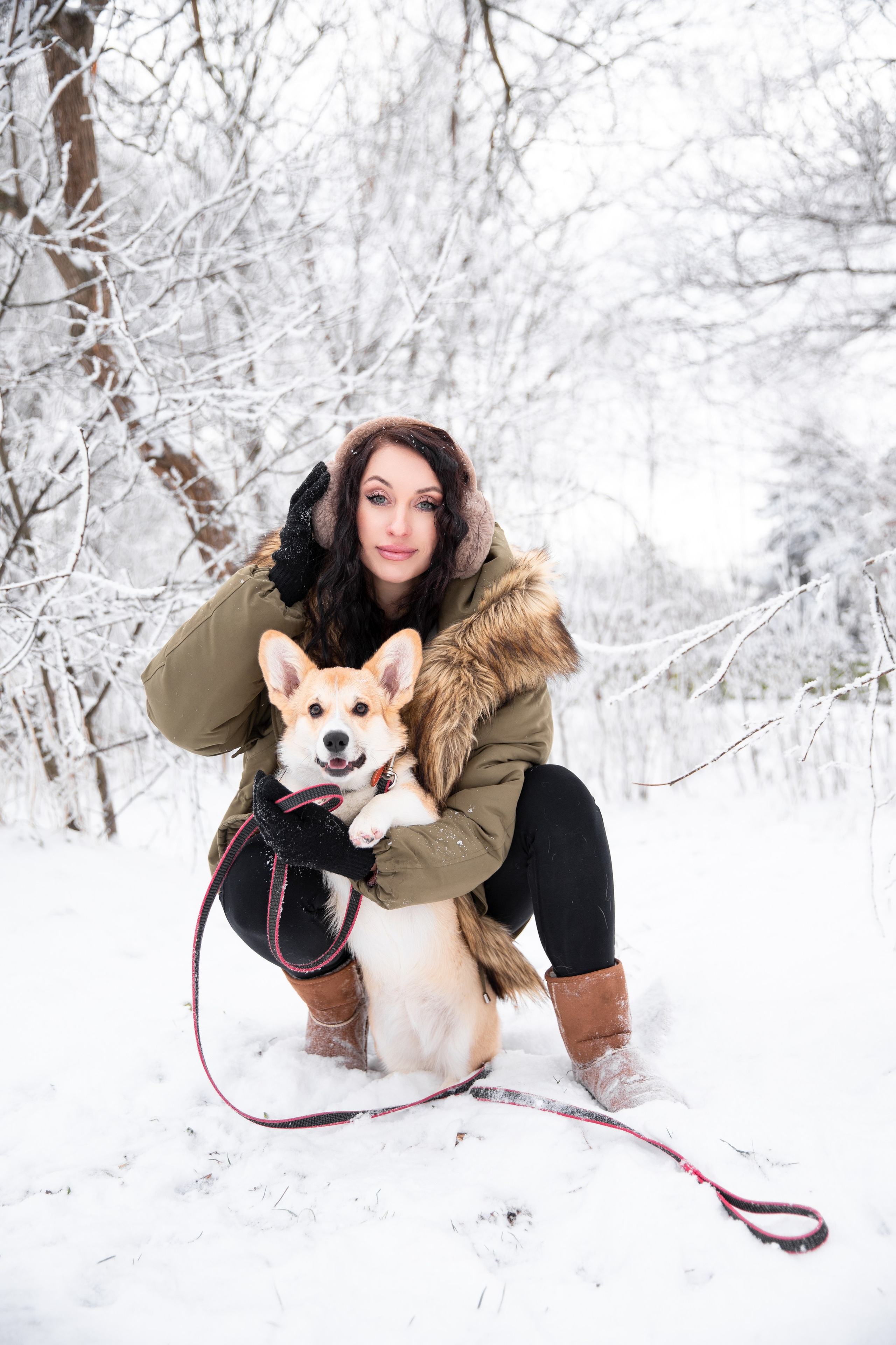 Снежная фотосессия. Свадебный и семейный фотограф в Кореновске и в Краснодаре