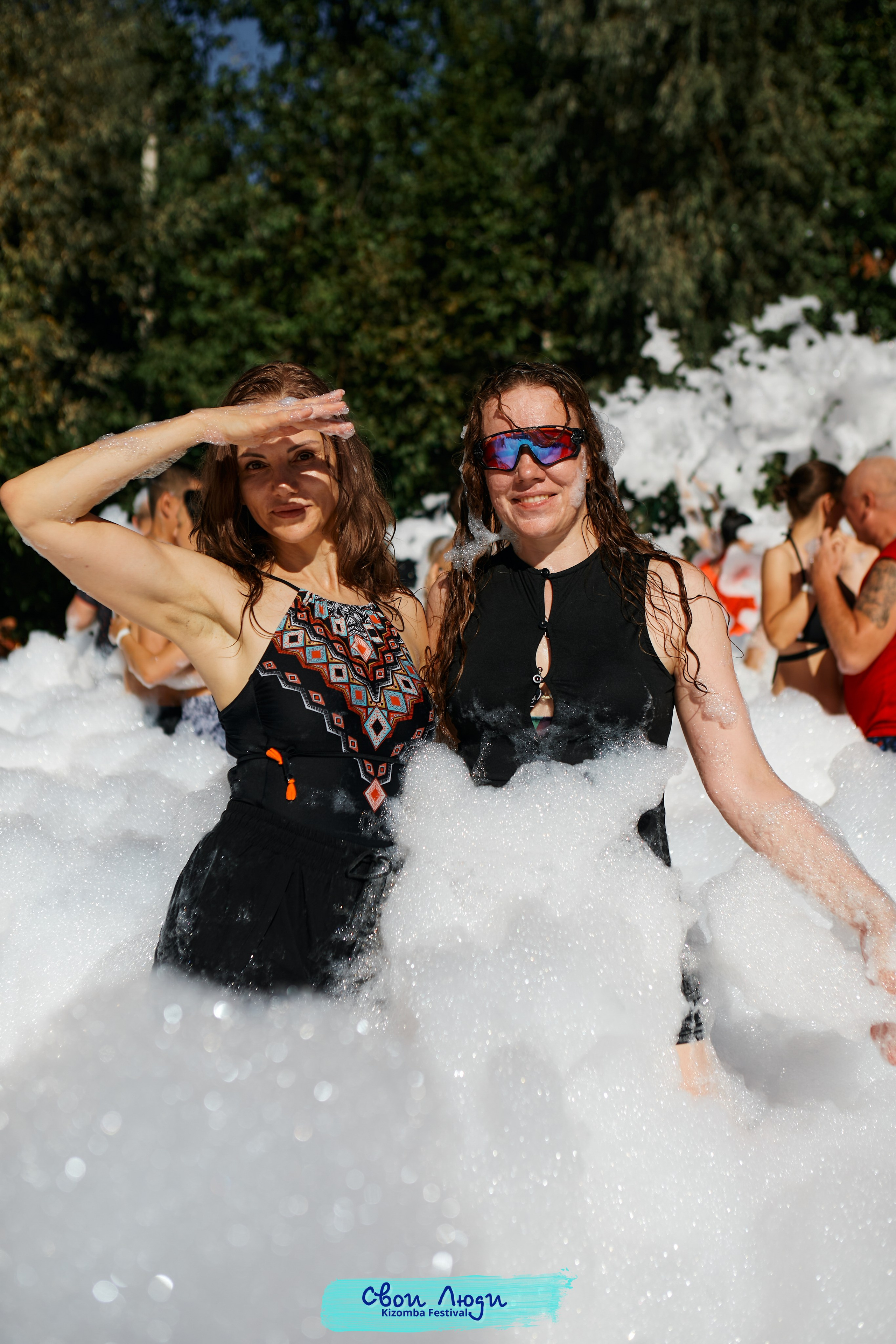 Foam party. Свадебный фотограф