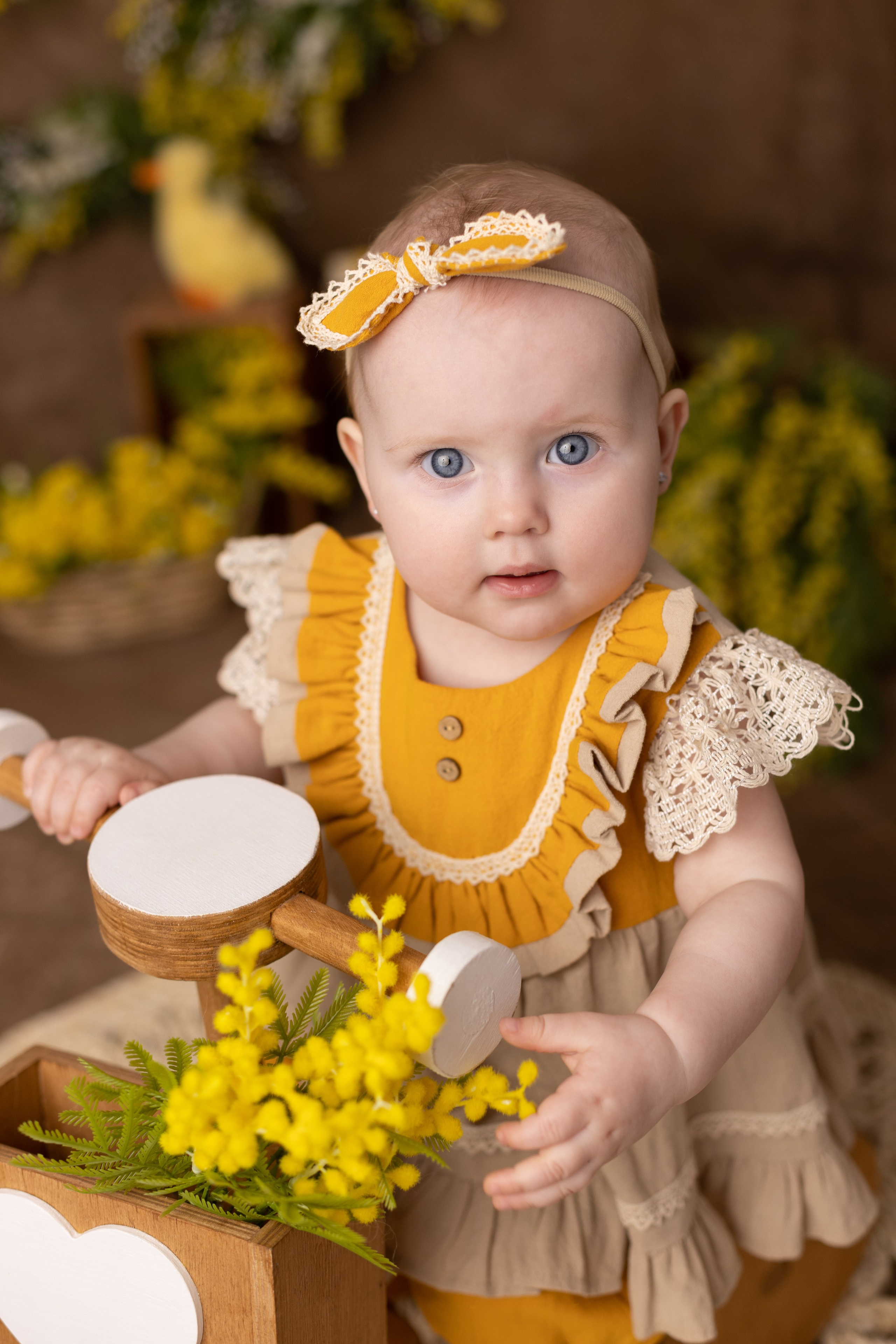 Весенний фотопроект для детей с рождения до года. Фотограф новорожденных, детский фотограф в г. Оренбурге Екатерина Козлова