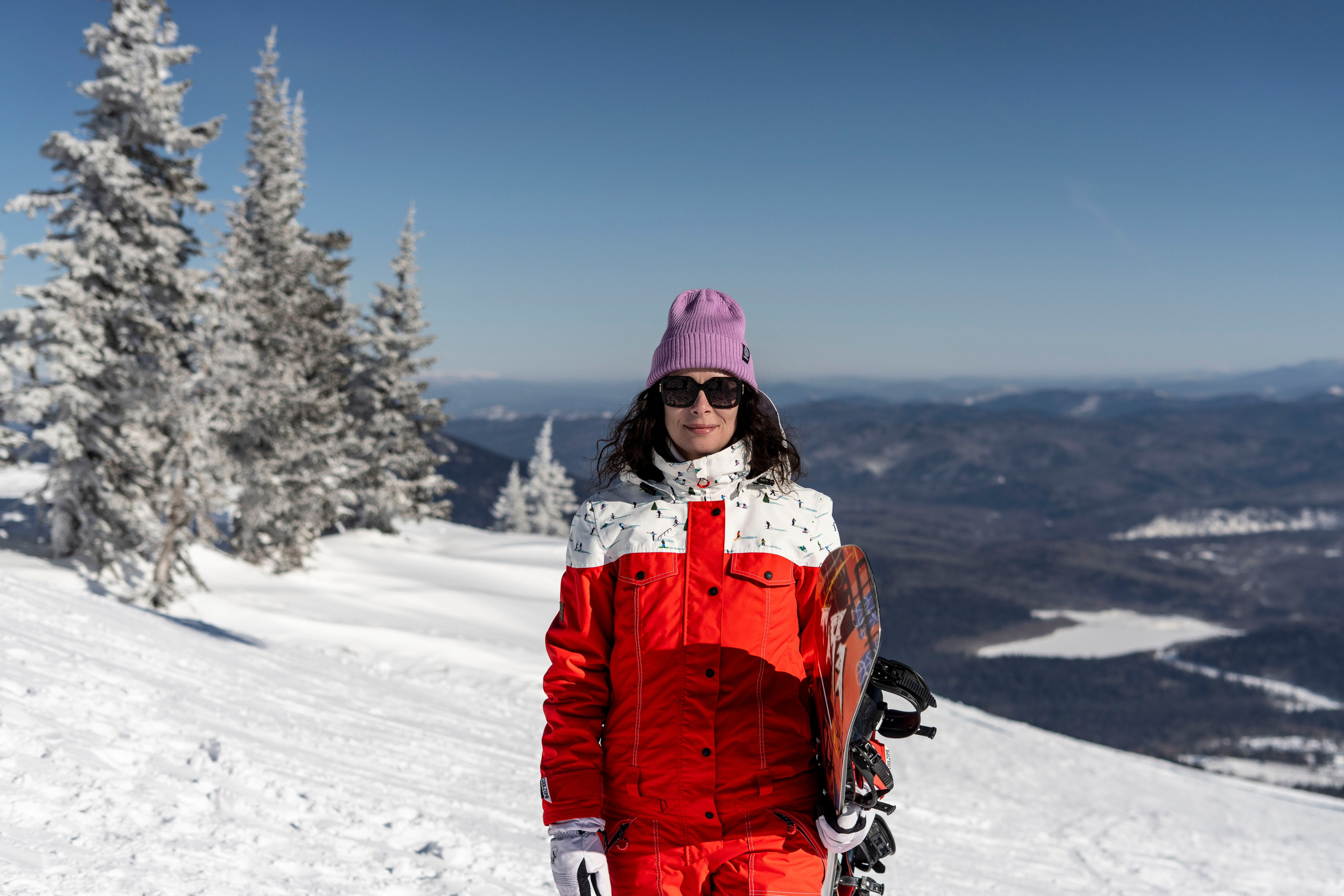 Фотосессия на вершине. Анастасия Паршукова — фотограф Шерегеш Новосибирск