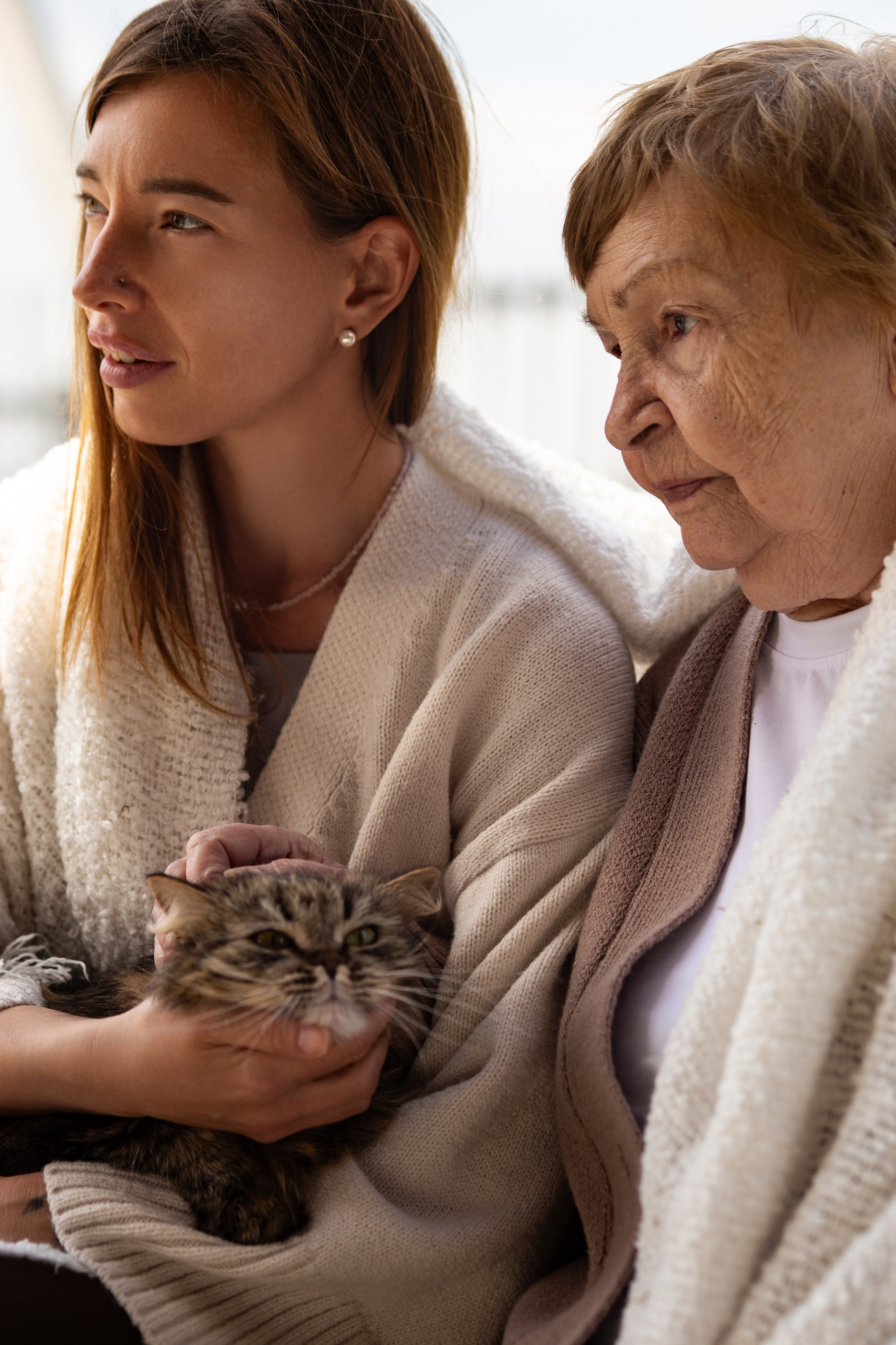 Бабушка и внучка. Фотограф Москва / Балашиха