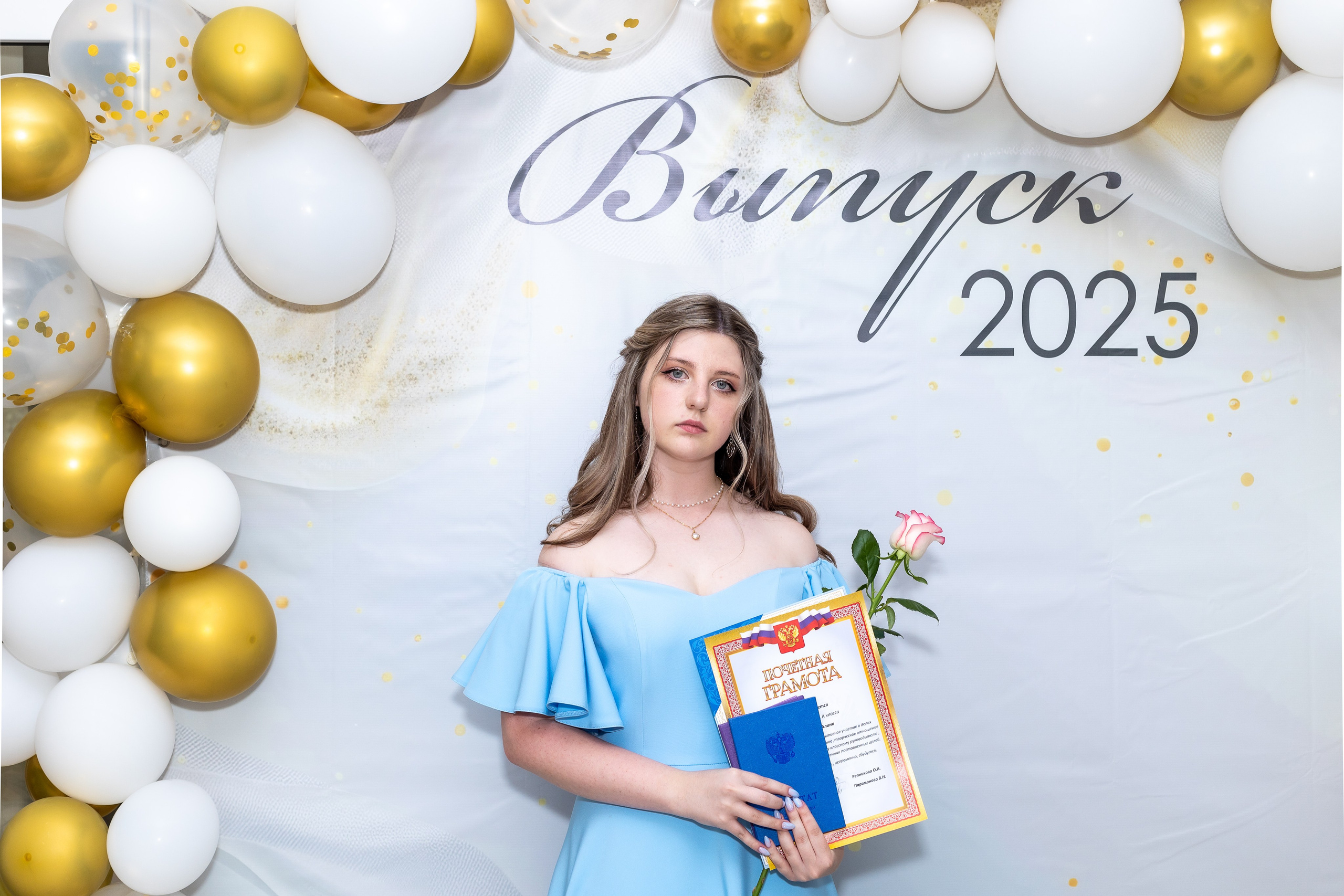 Вручение аттестата 2025. Выпускные альбомы Майкоп, Краснодар Елена Золотарева