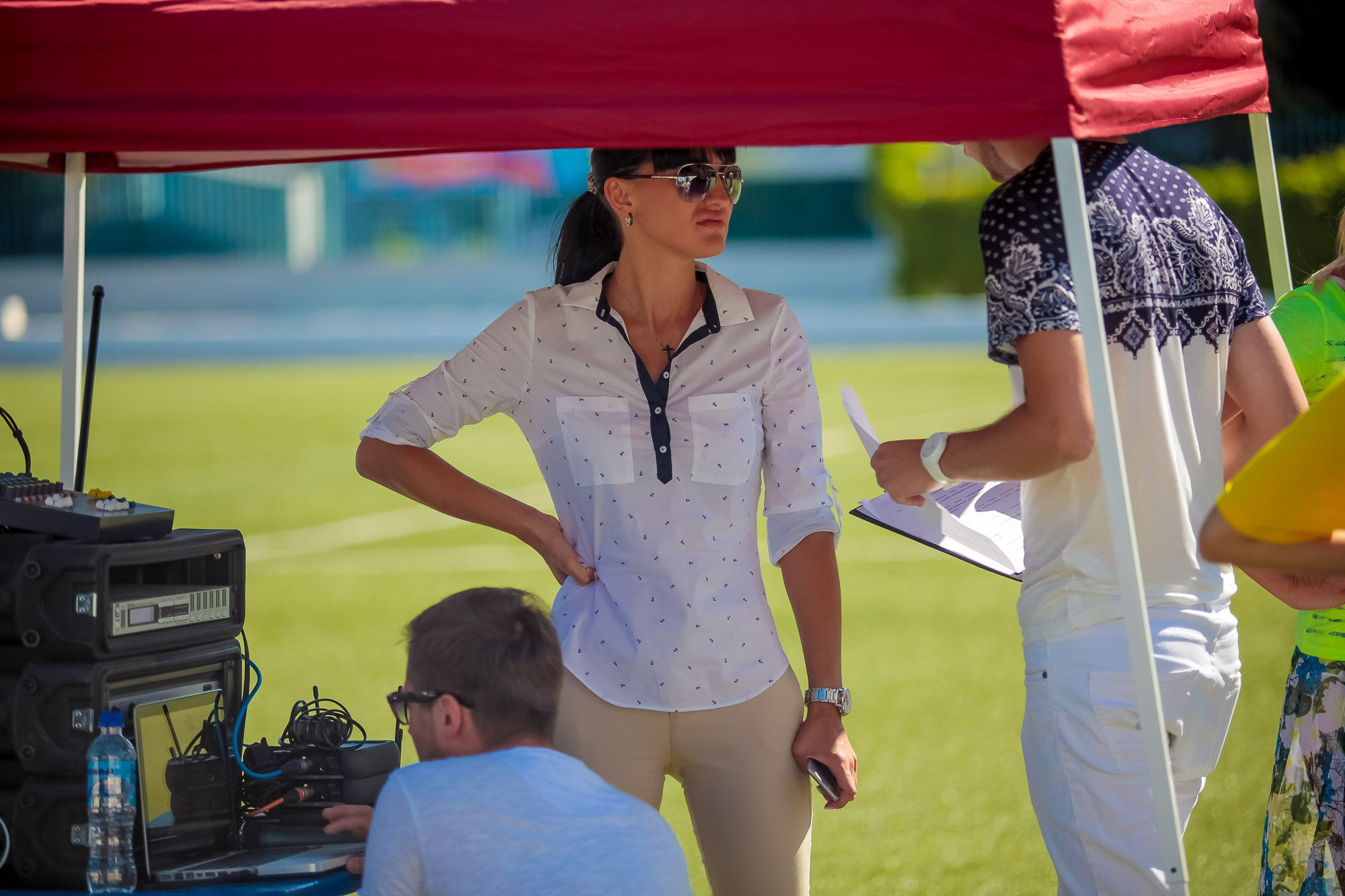 День Физкульт. Максим Матвийченко и Виктория Басова профессионалы своего дела