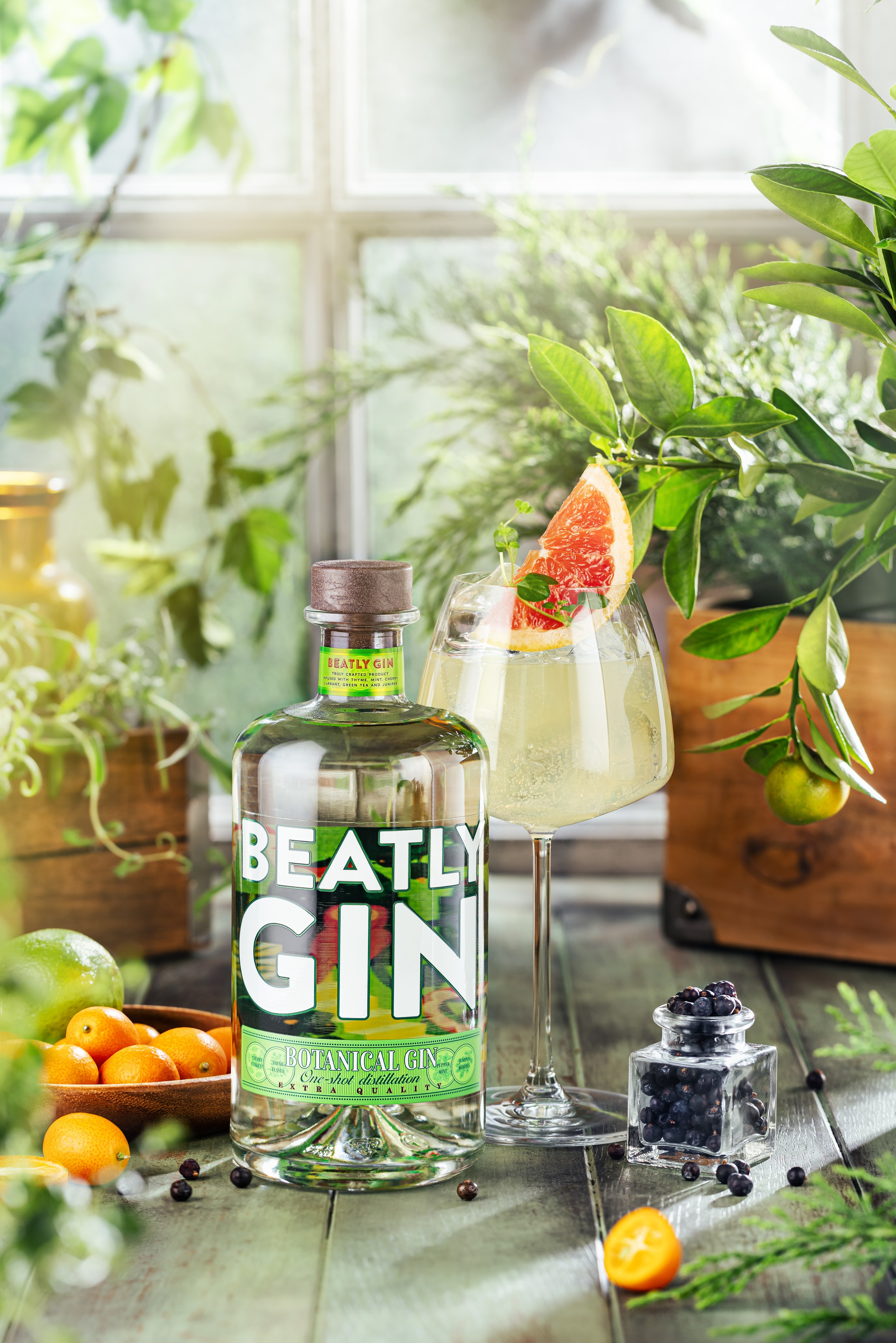 Beatly Gin. Foodie Stories (гастрономические истории) рекламная фуд-фотосъёмка, Москва