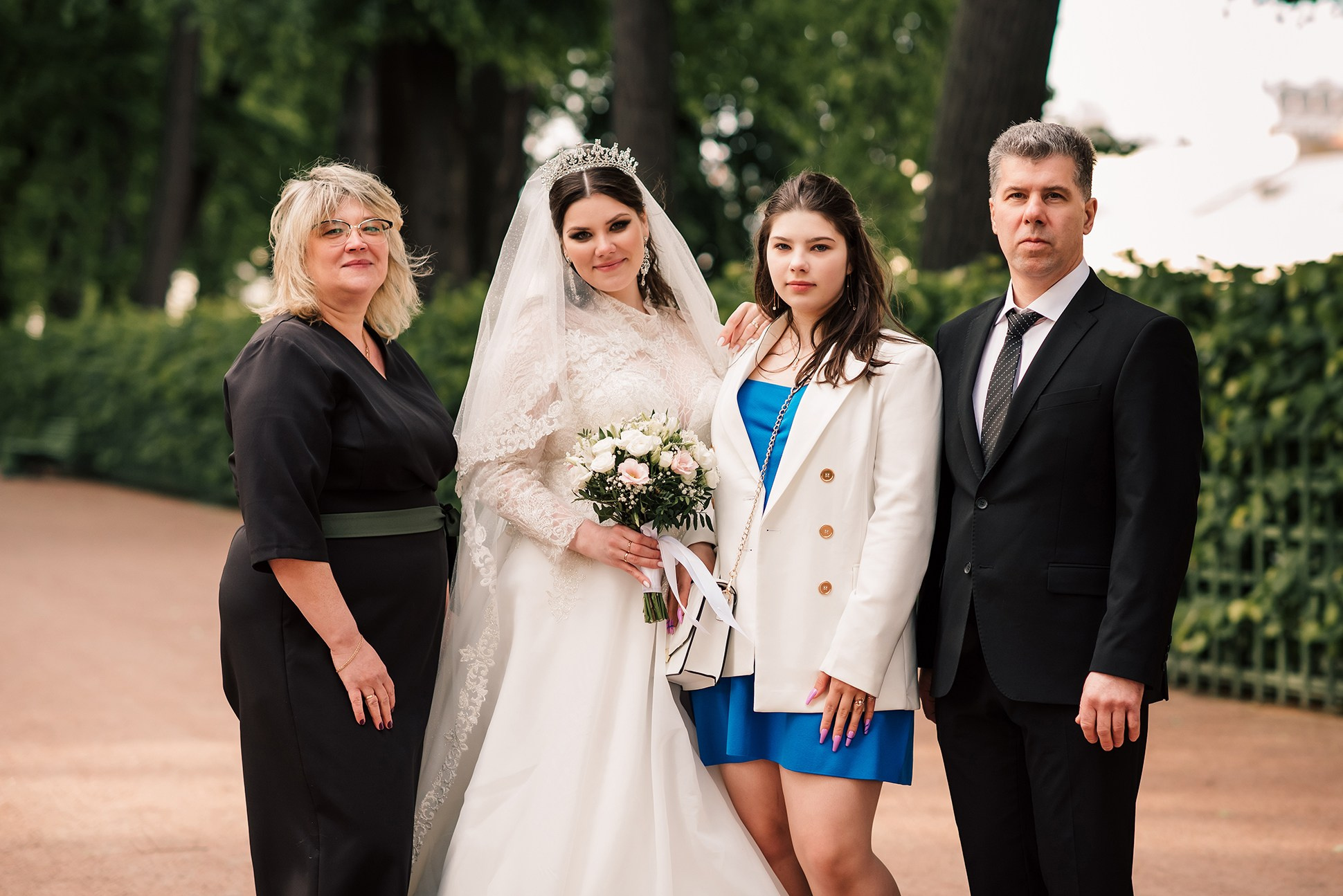 Алина и Илья. Свадебная классика. Семейный и Свадебный фотограф. Санкт-Петербург. Пушкин