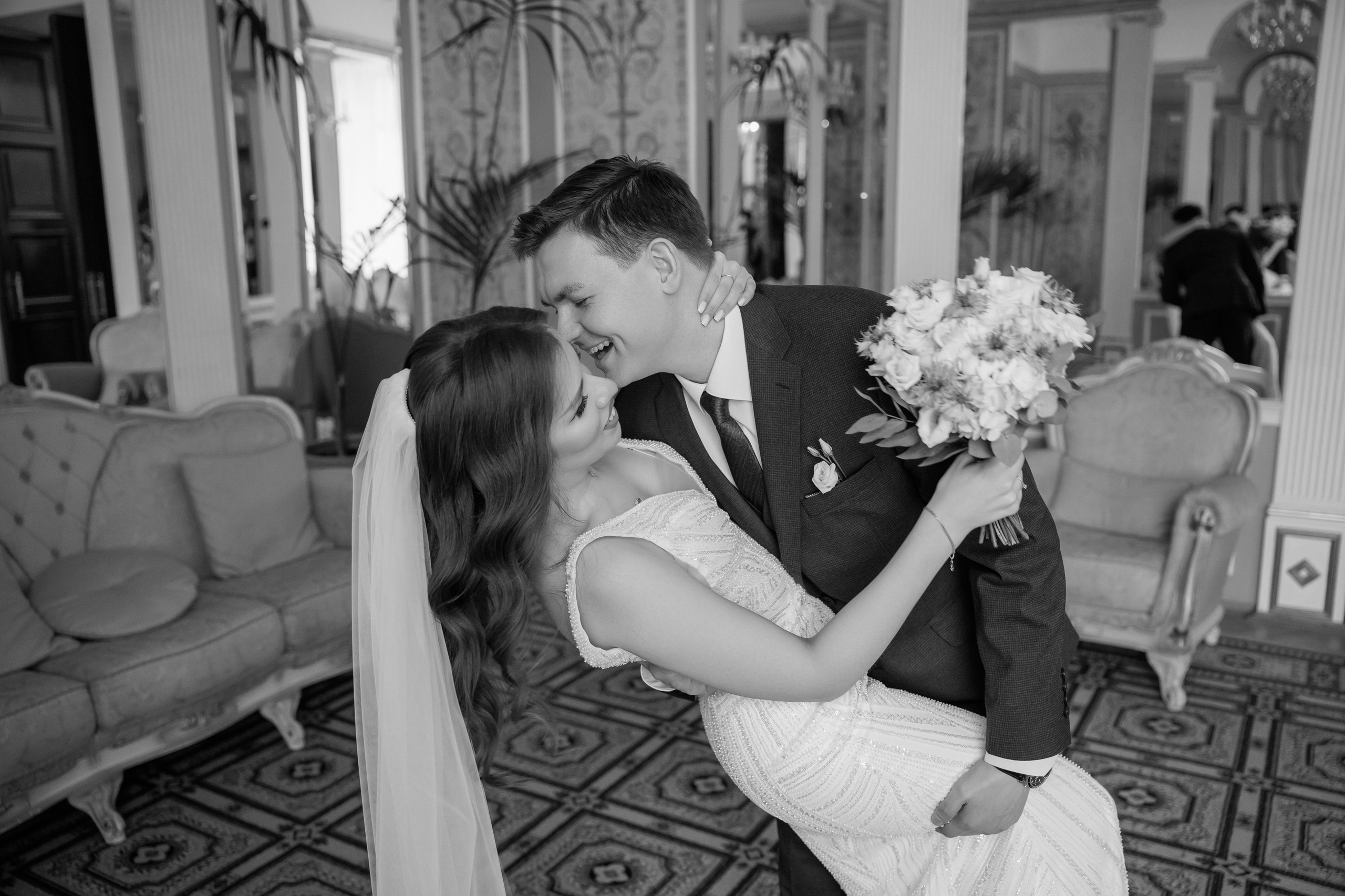 Даша и Дима, Грибоедовский ЗАГС. Свадебный и репортажный фотограф (Москва, Королев и другие)