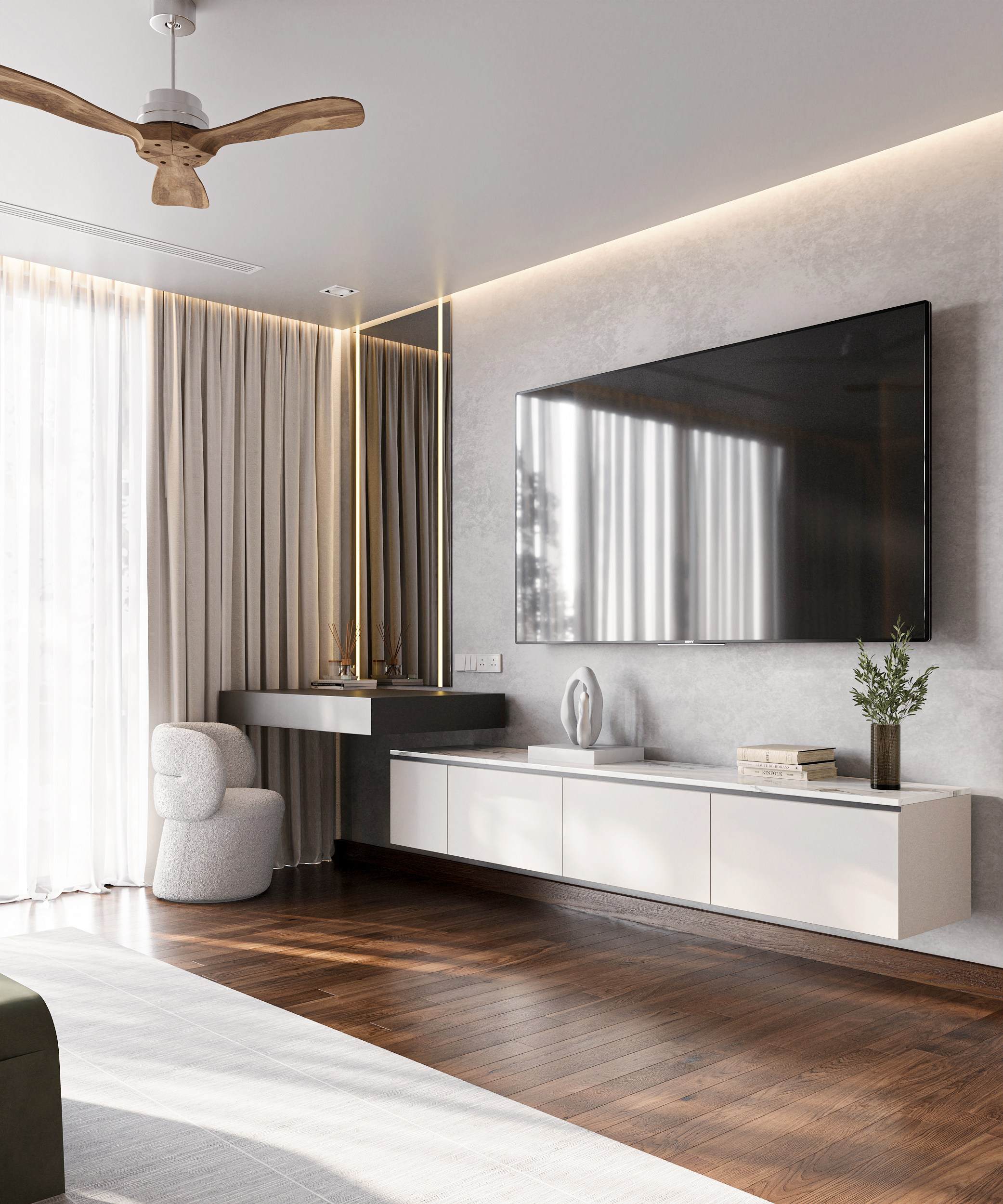 Мастер-спальня. Kindhard-design