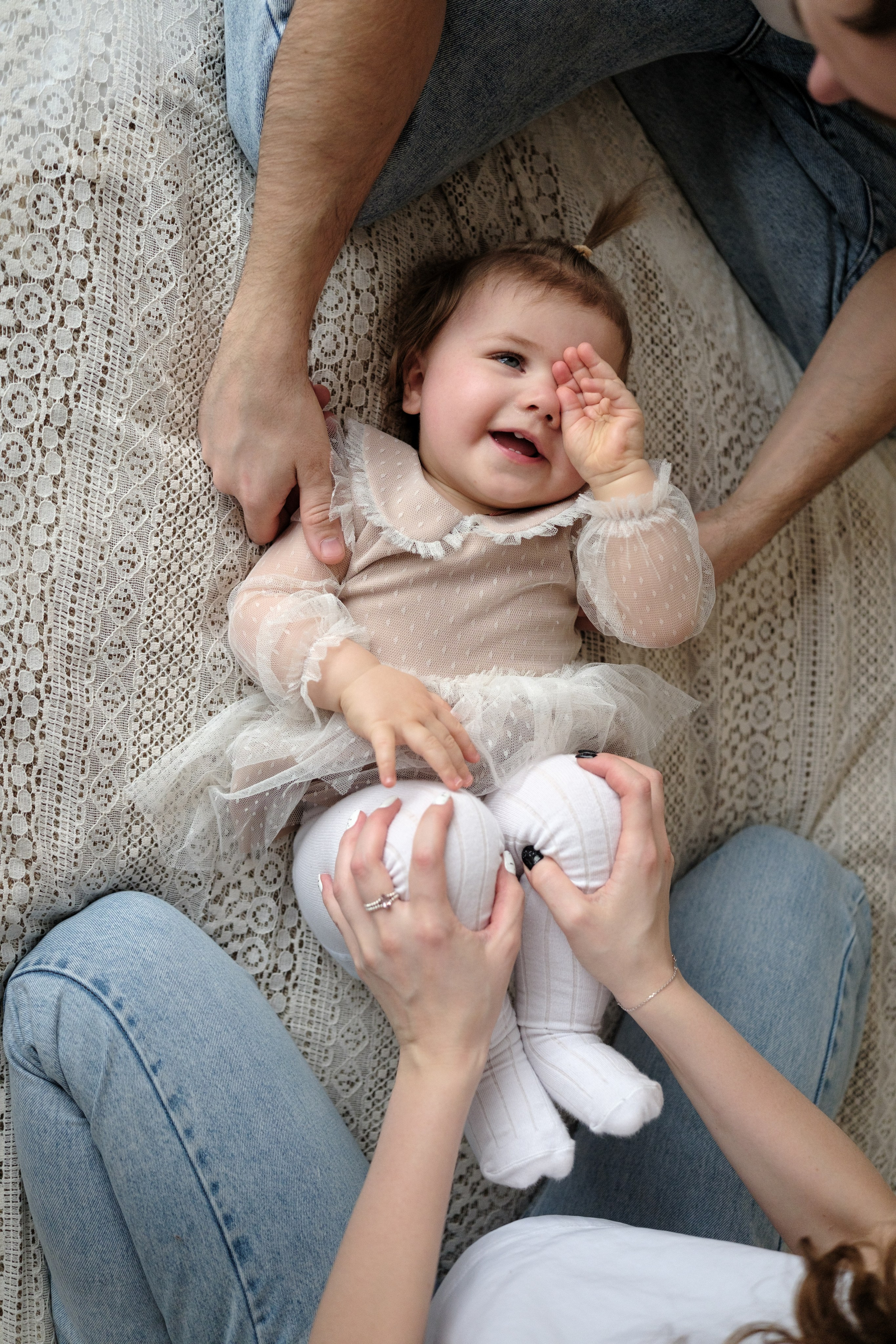 Годики. Семейный детский ньюборн фотограф в Москве Марта Петрова