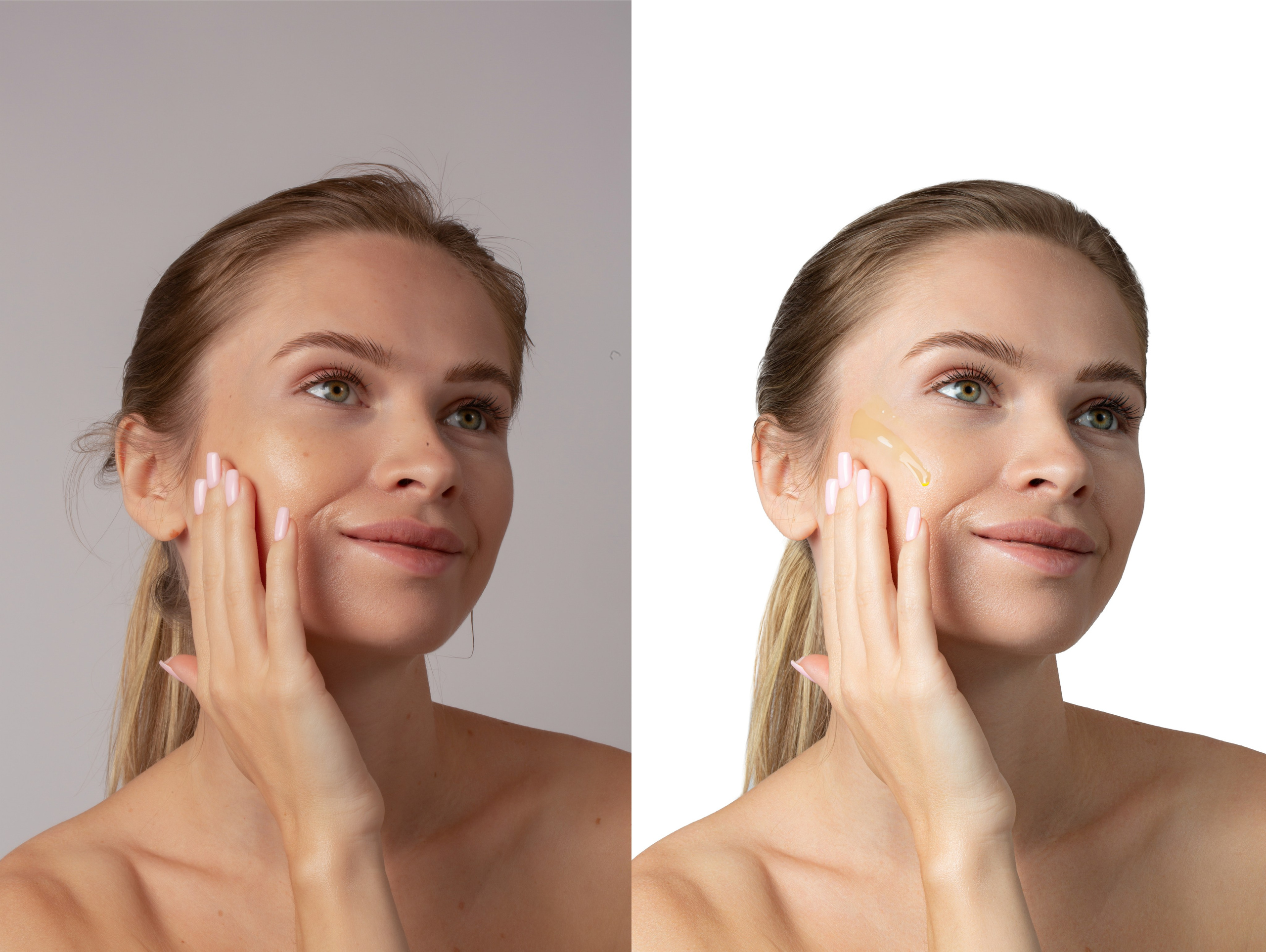 Профессиональная обработка портретов для рекламы косметики | Студия SVITHART