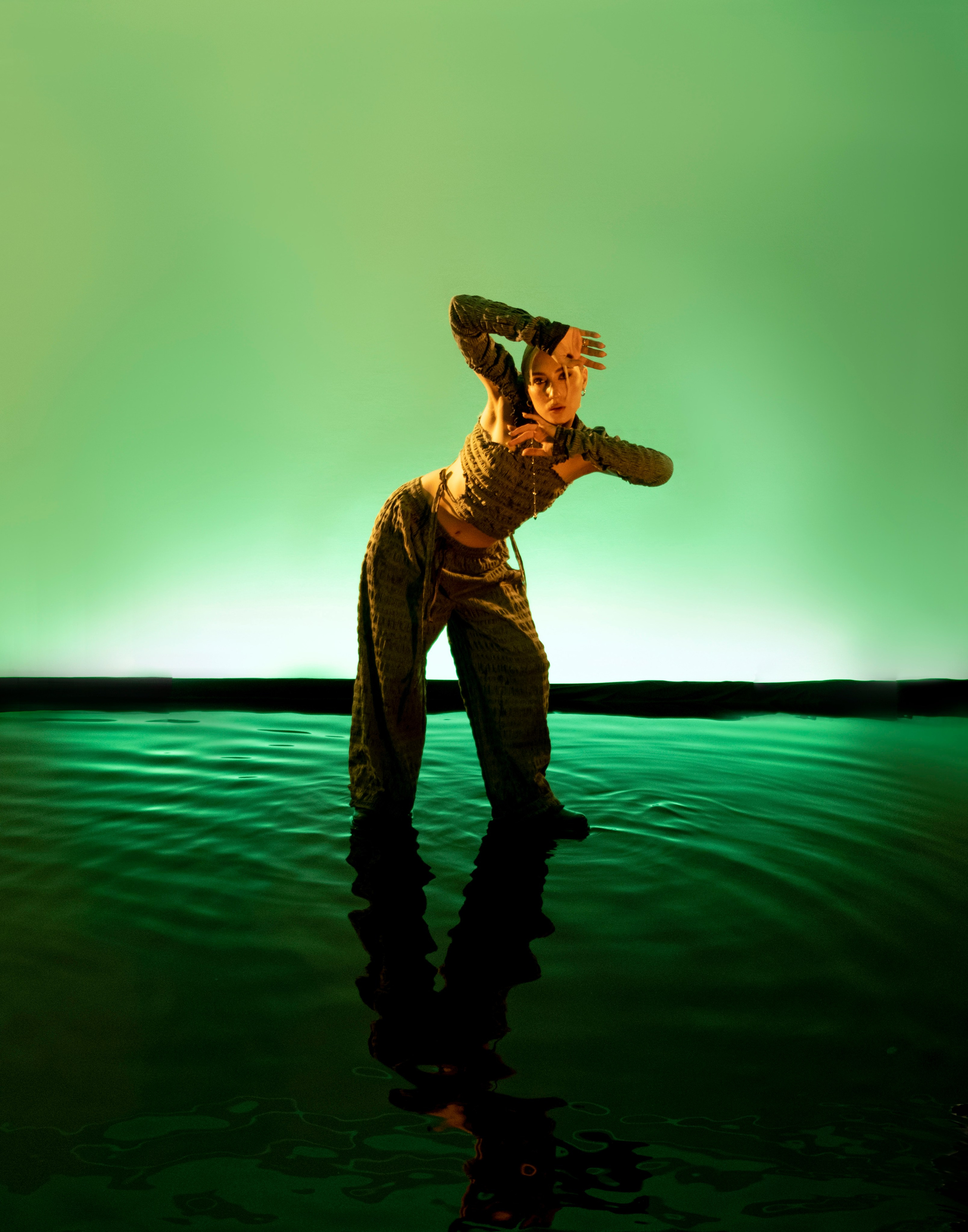 Фешен на воде. Студийный, портретный, семейный фотограф Южно-Сахалинска Яна Радаева