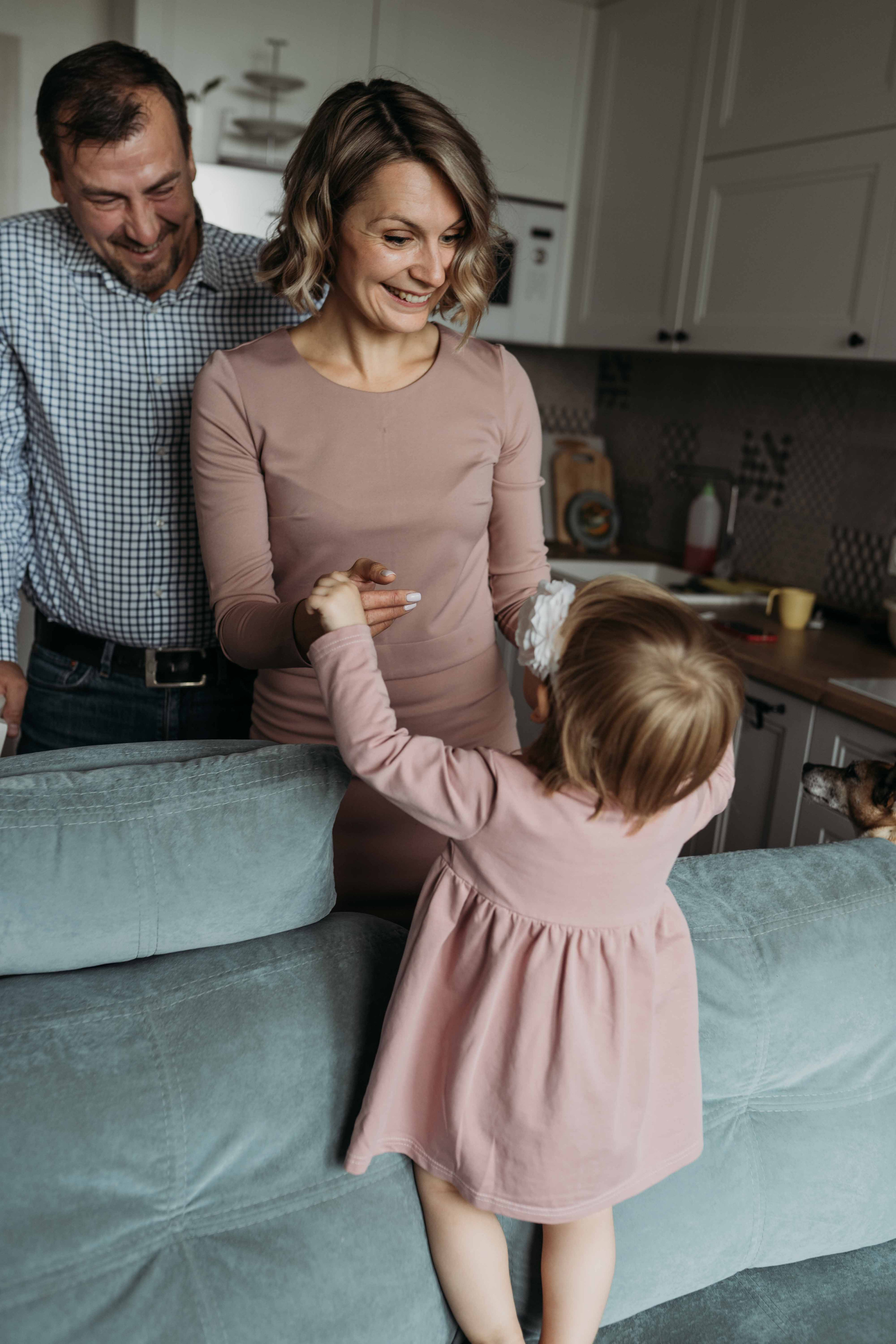 Катя, Илья и малышка Агата. Семейный и контент фотограф в Москве и Троицке Горелова Лизавета