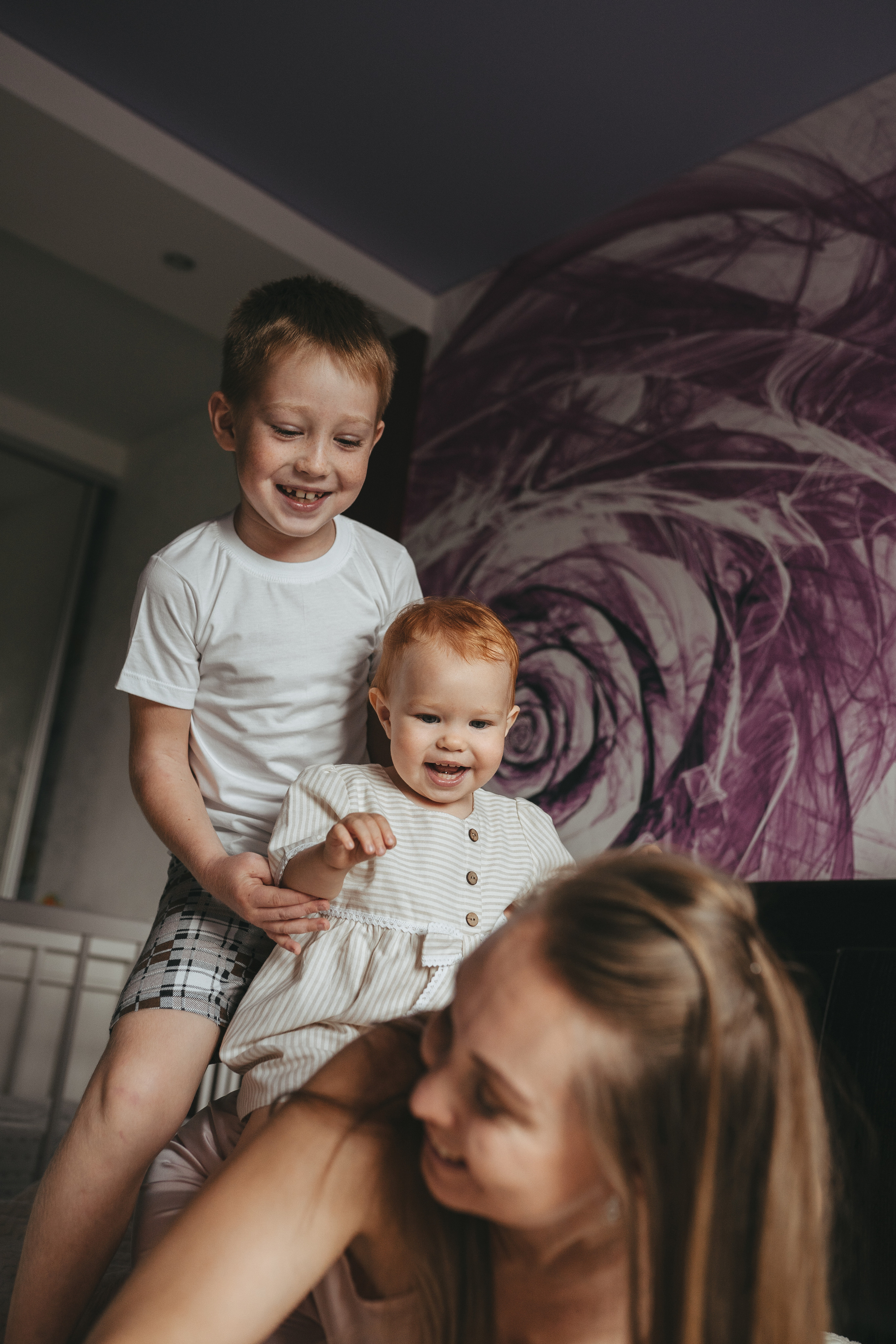 Катя, Мирослав и малышка Мия. Семейный и контент фотограф в Москве и Троицке Горелова Лизавета