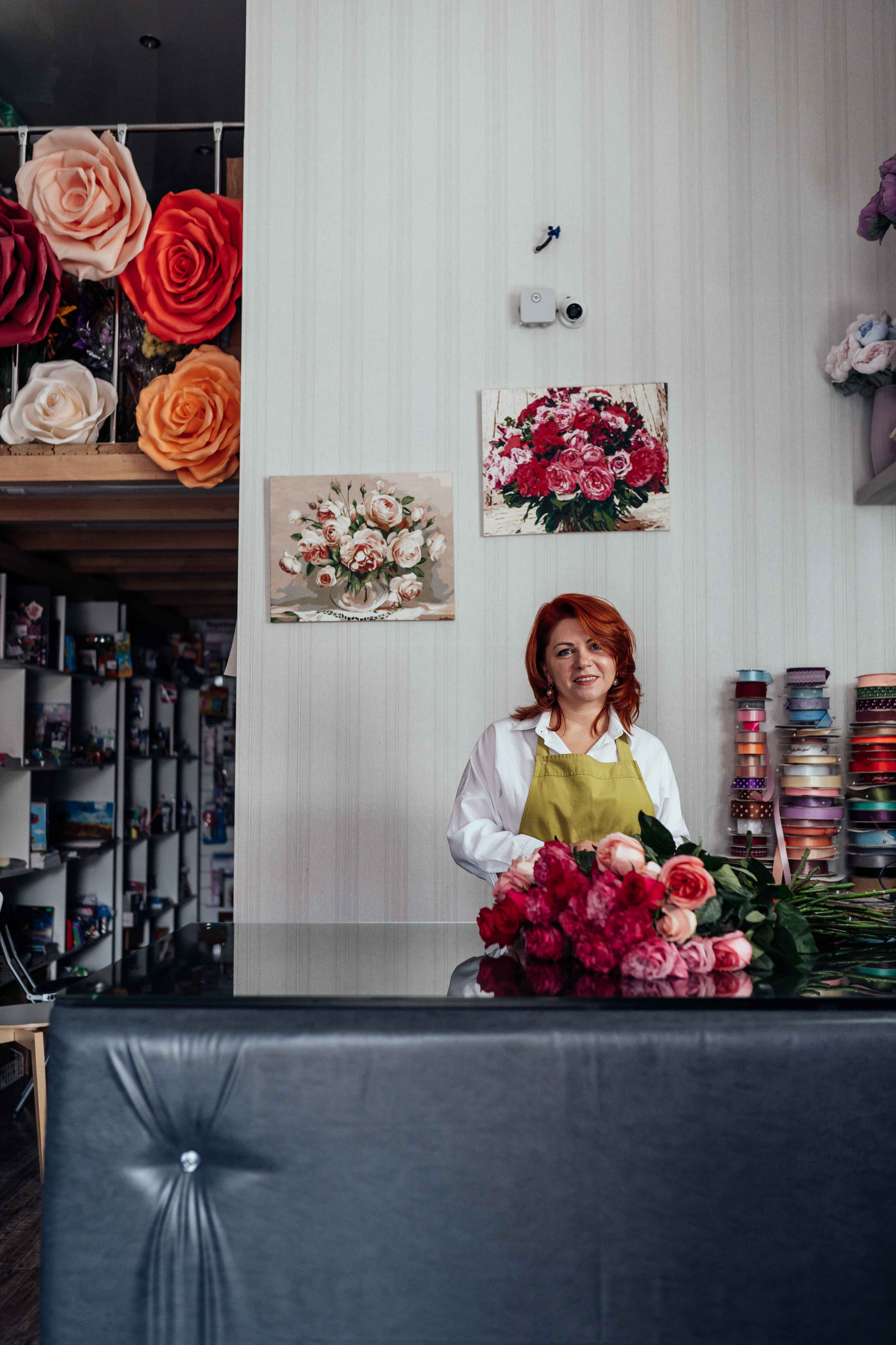 Цветочный магазин. Семейный и контент фотограф в Москве и Троицке Горелова Лизавета