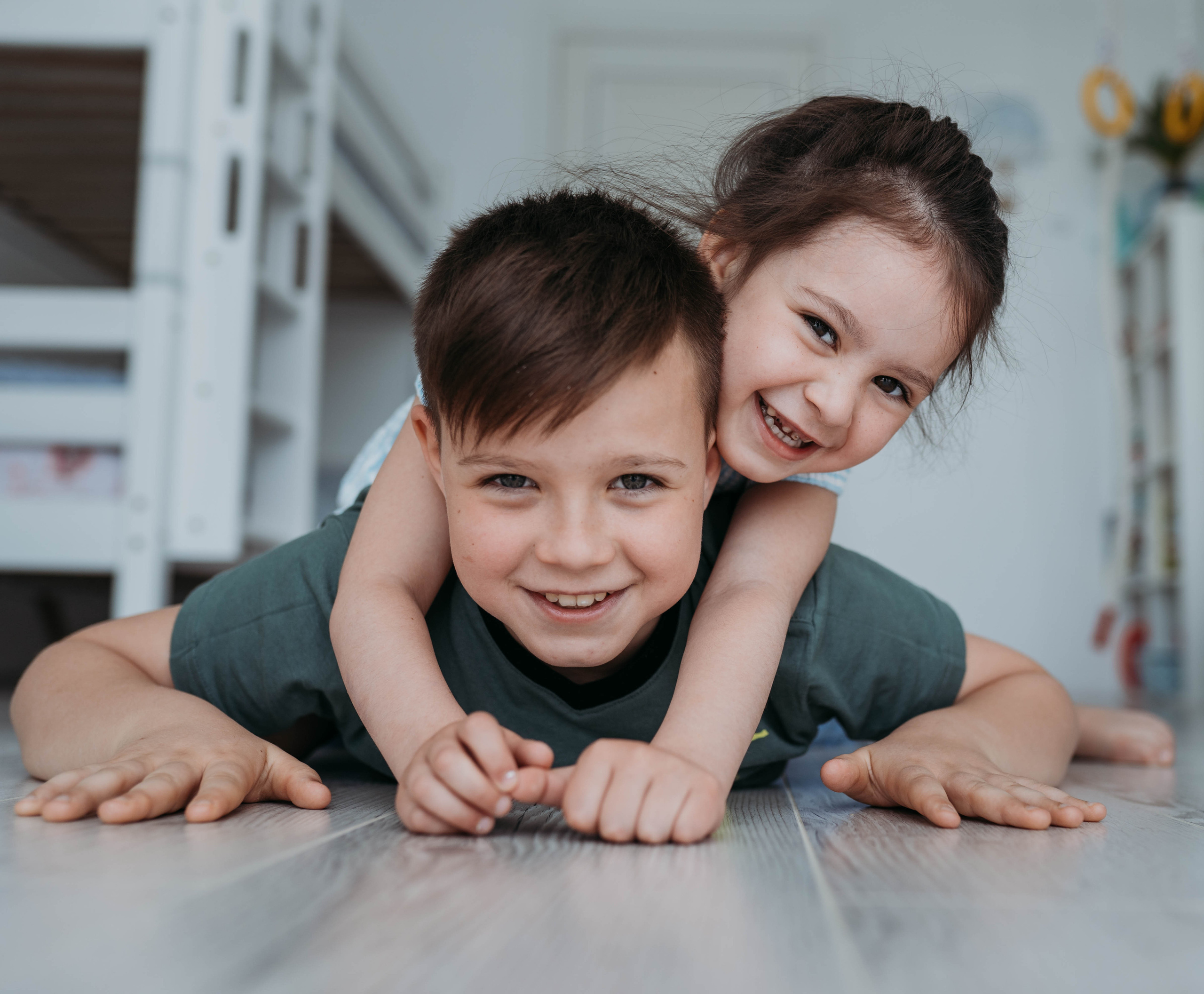 Оксана и Денис, их дети и хомячки. Семейный и контент фотограф в Москве и Троицке Горелова Лизавета