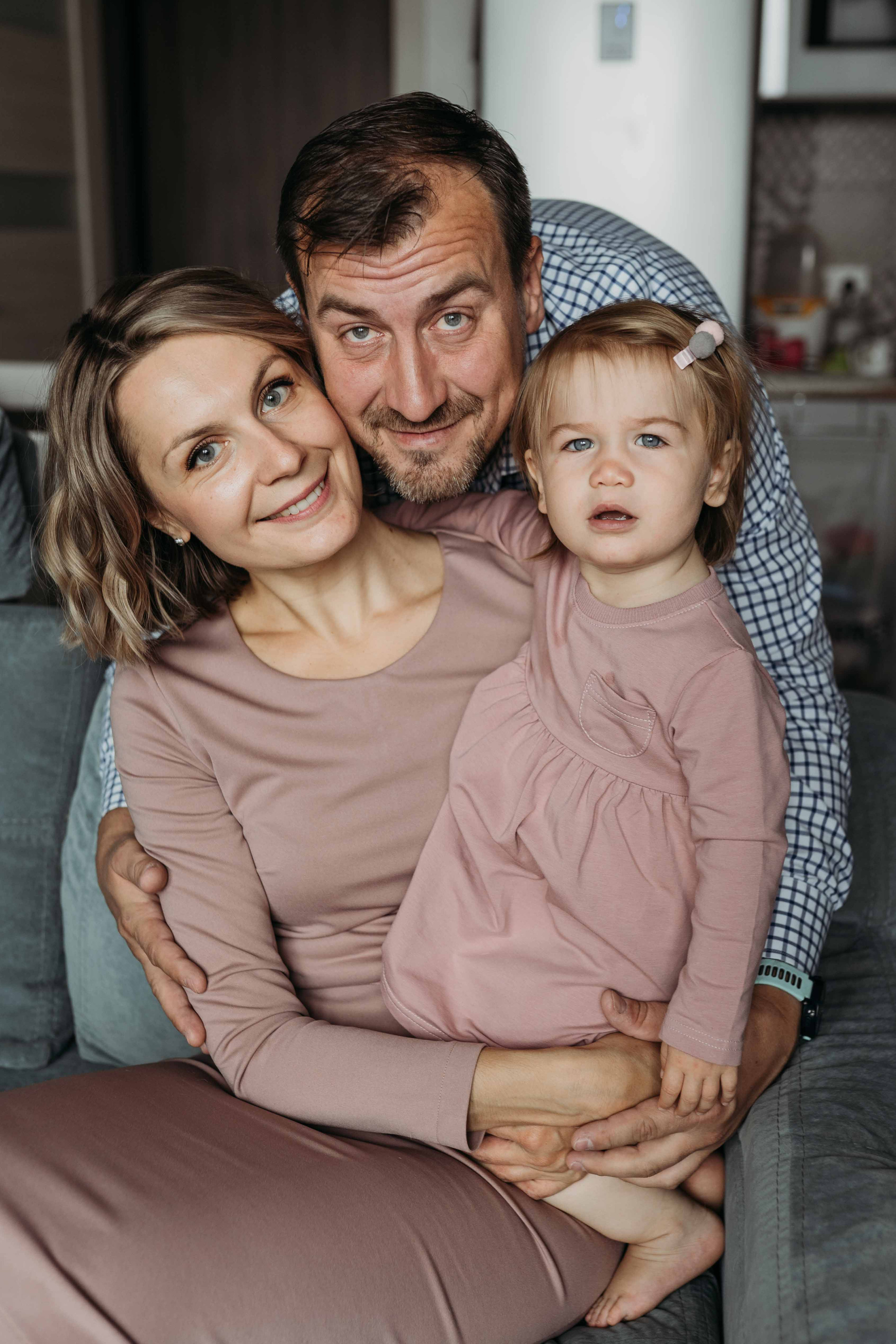 Катя, Илья и малышка Агата. Семейный и контент фотограф в Москве и Троицке Горелова Лизавета