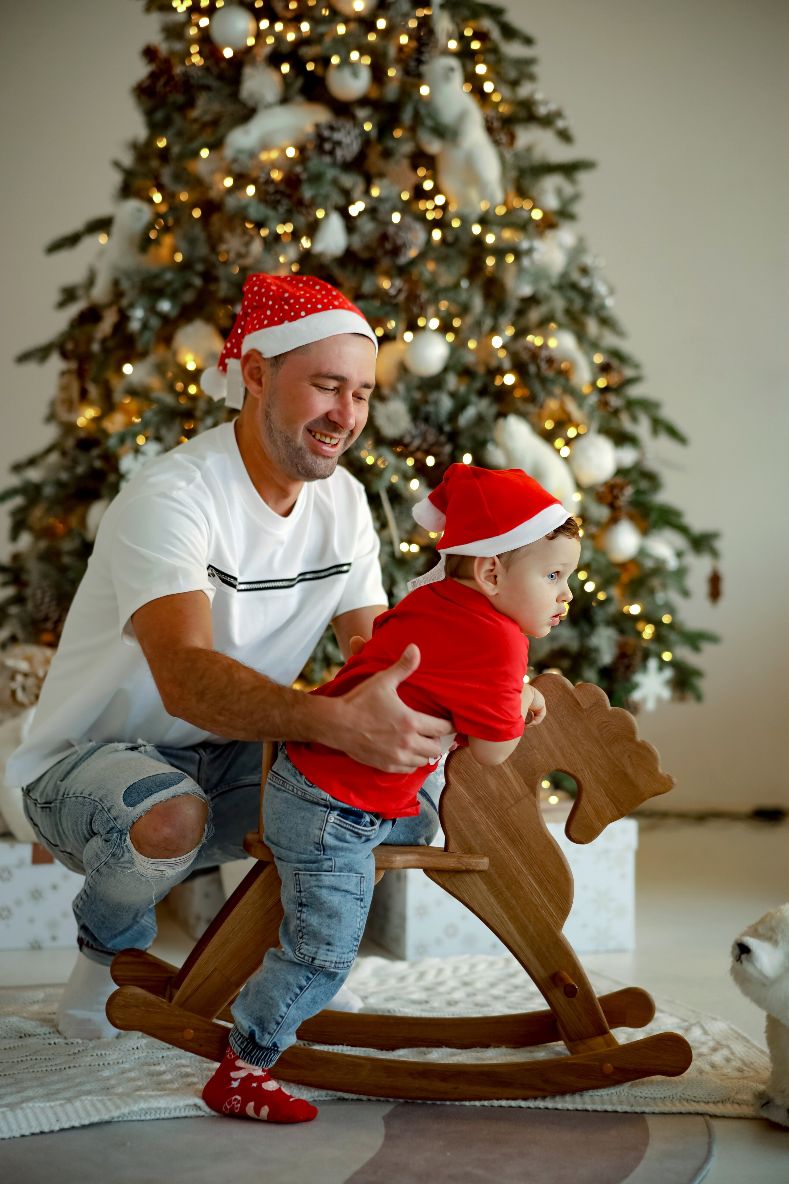 Яркий Новый год в семье Льва. Фотограф в Санкт-Петербурге Знаменская Ирина