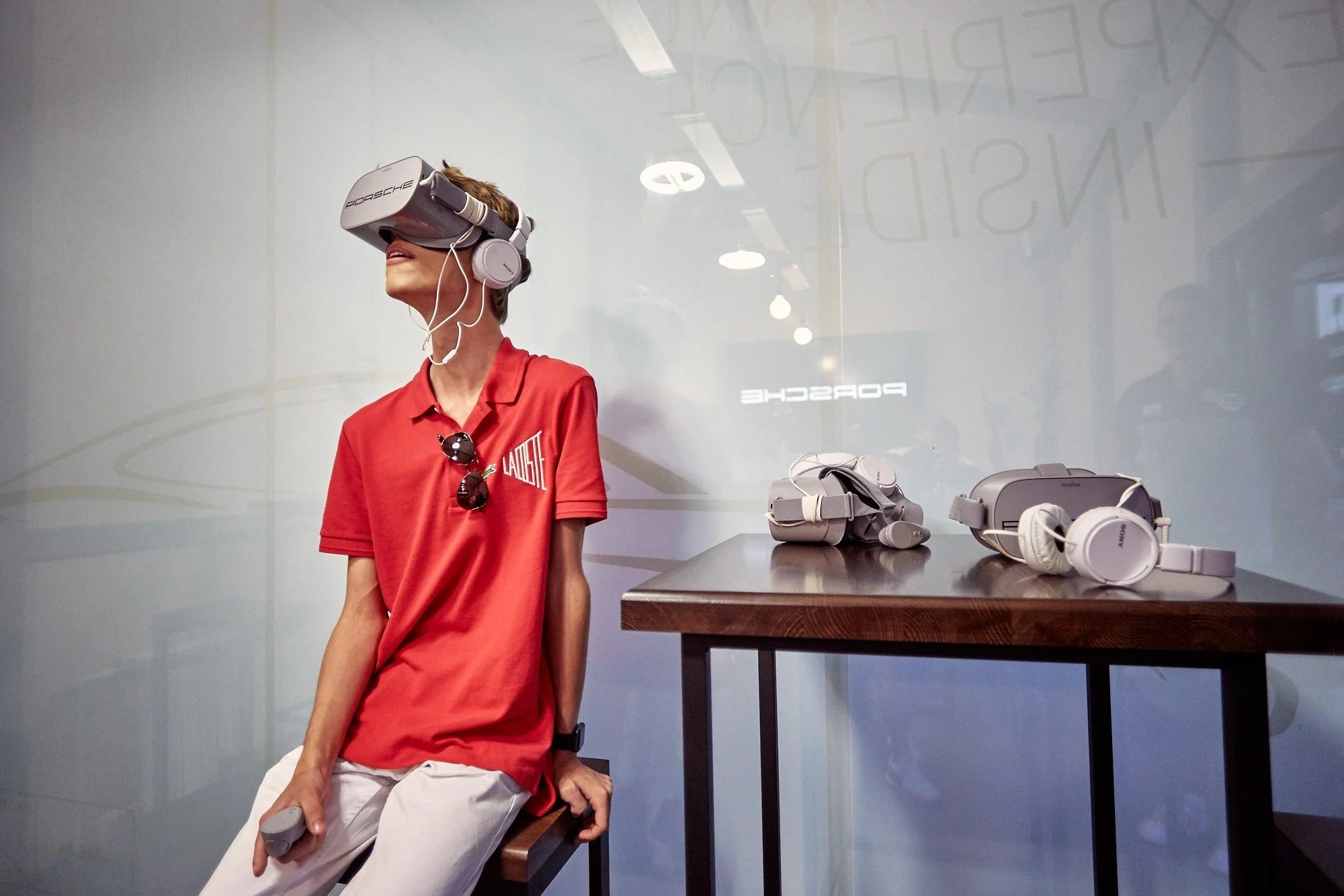 Porsche VR promo. Спортивный и бизнес фотограф Арсений Голышкин