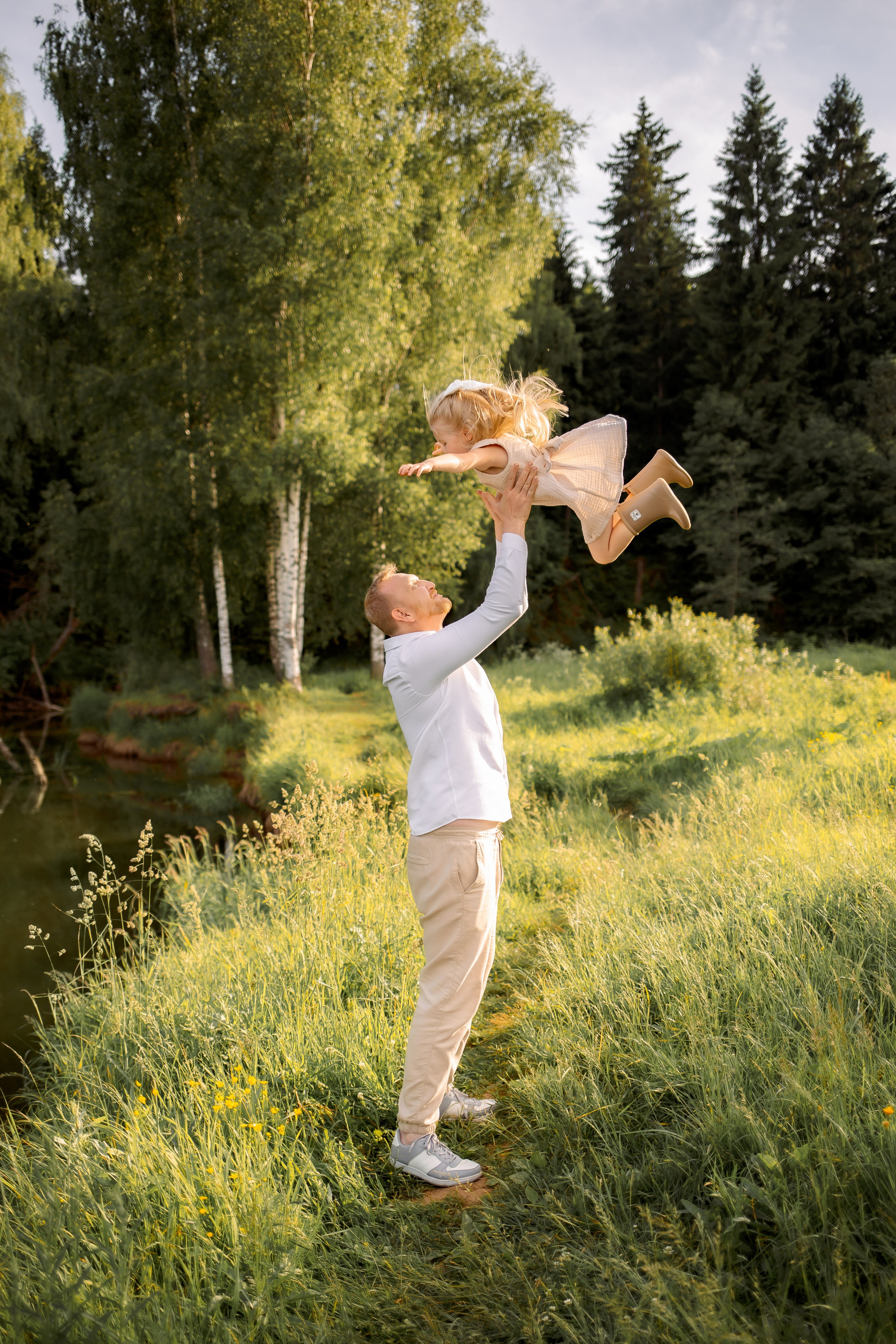 Семейная фотопрогулка на природе. Зотова Алена — семейный и женский фотограф в Зеленограде