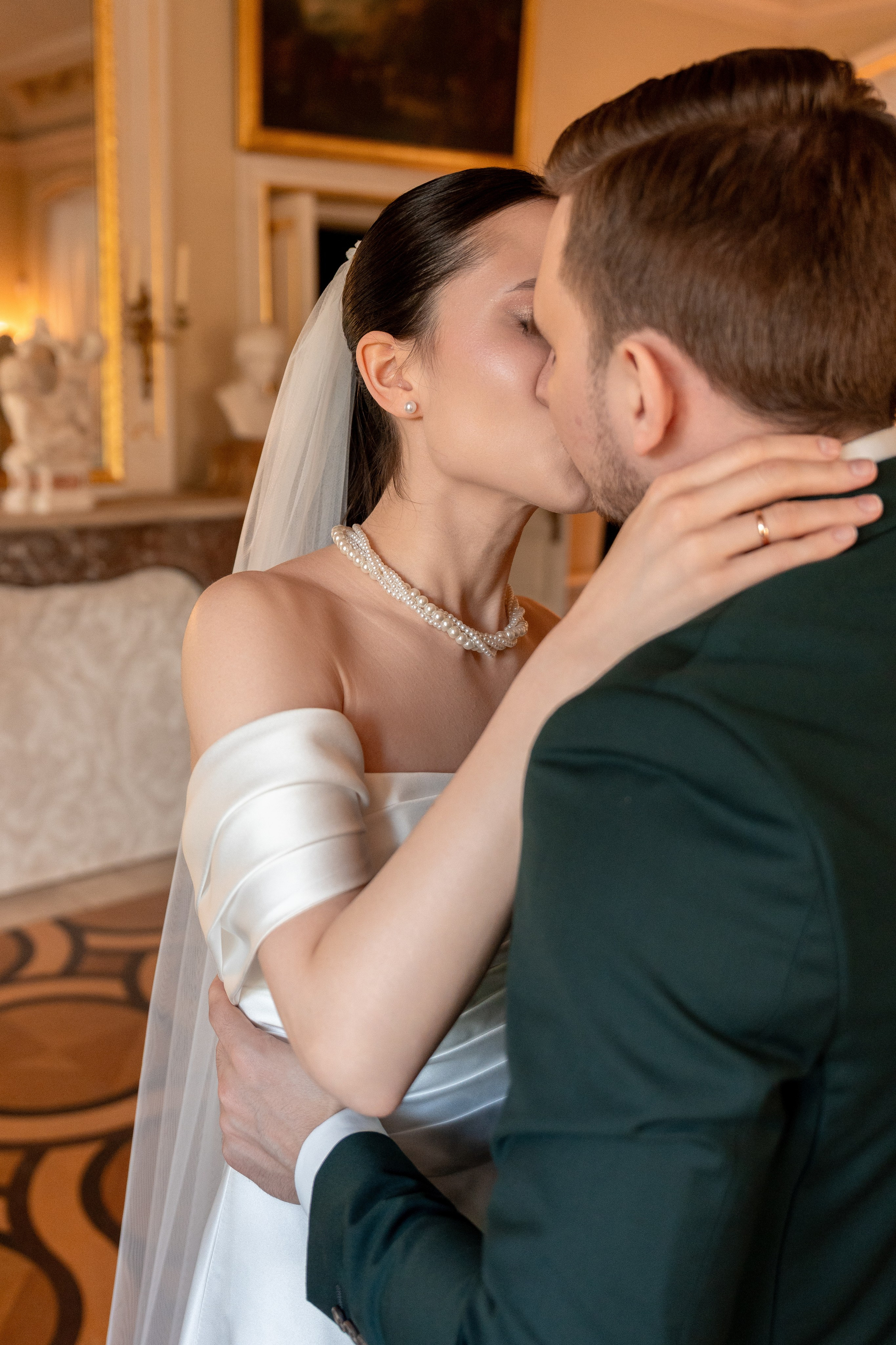 Влад и Илина в Кусково. Свадебный фотограф в Москве Анна Полушина