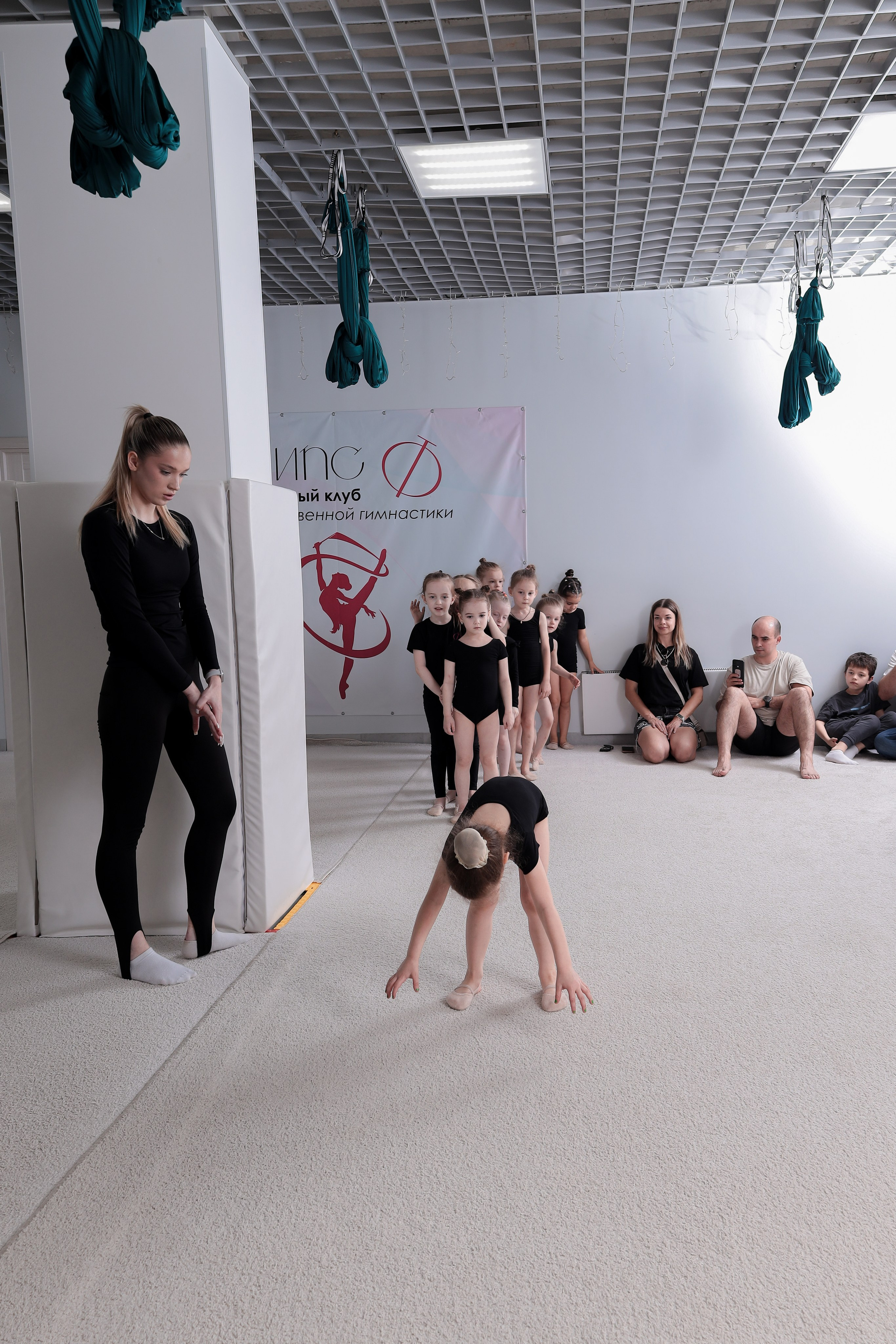 Открытый урок гимнастика. Фотограф Надршина Лилия