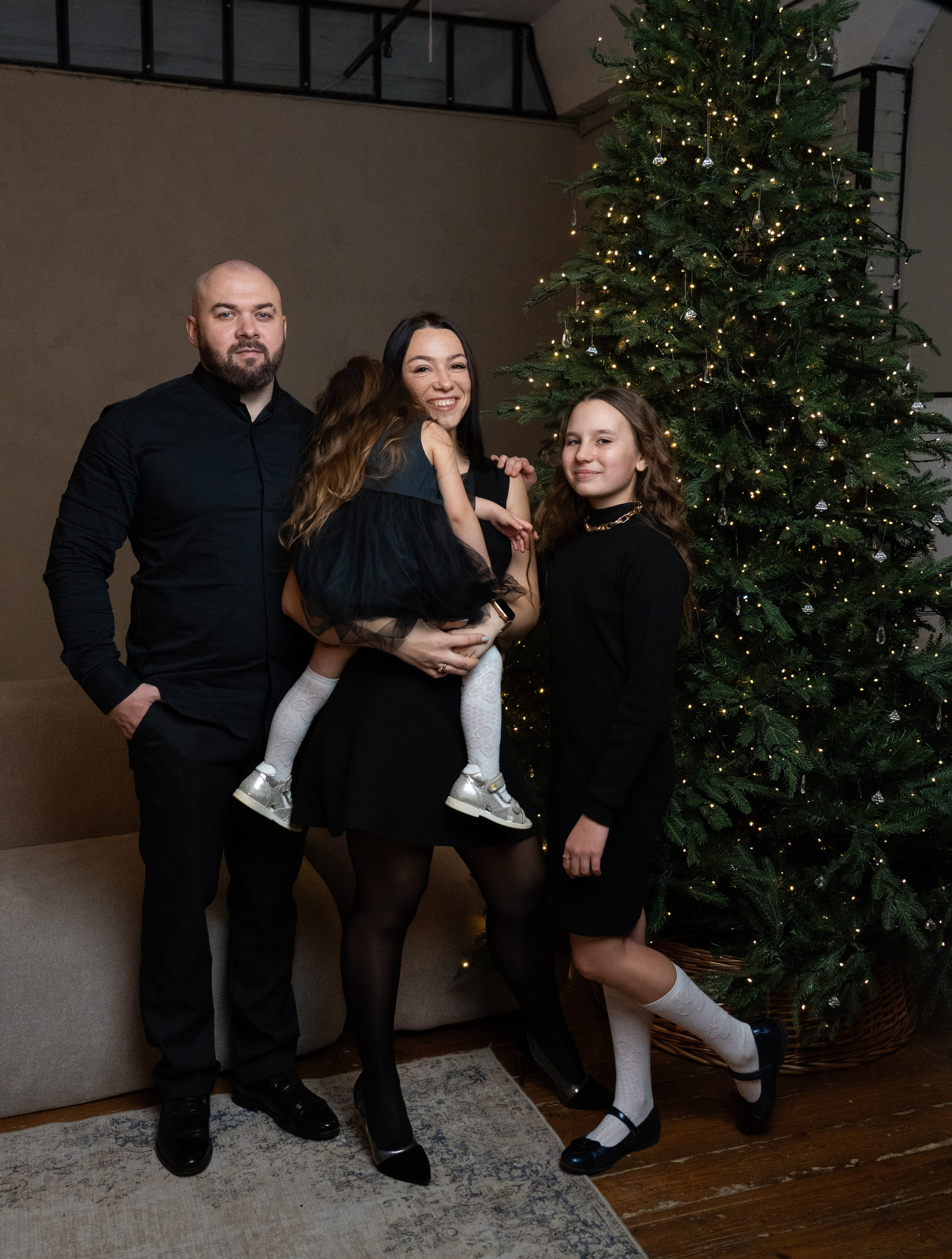 Семейная Новогодняя фотосессия. Фотограф в городе Владимир