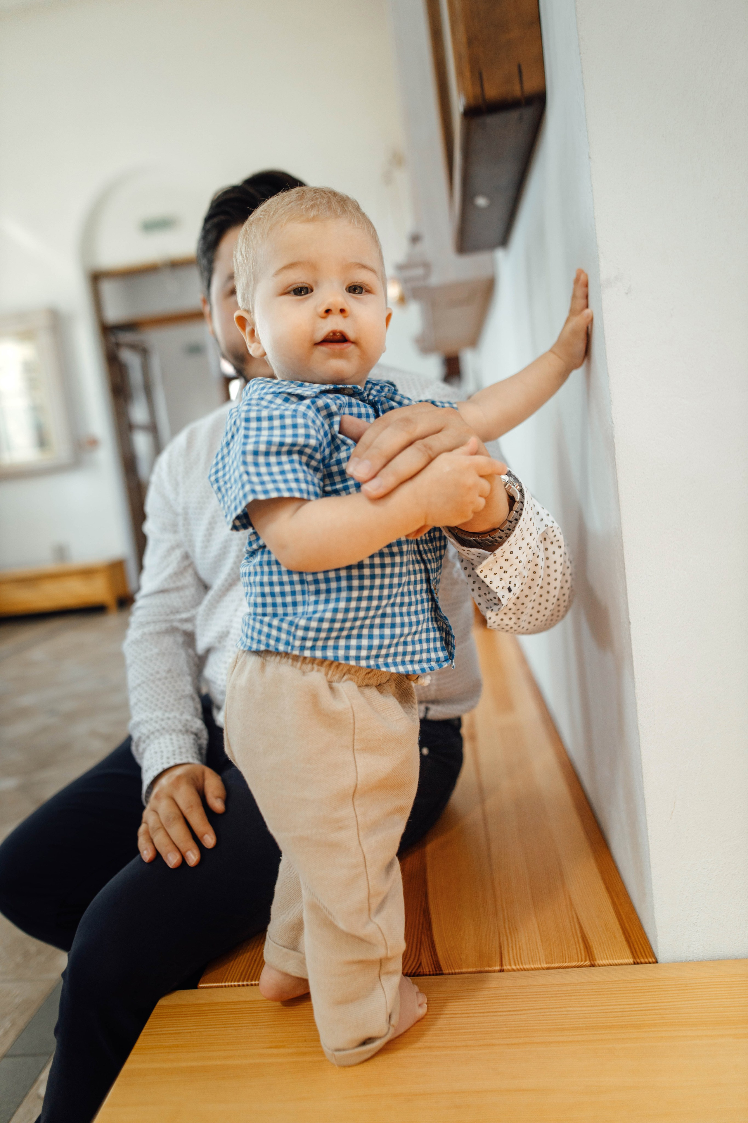 Крещение Энвера (Михаила), д. Колядищи, храм Успения Пр. Богородицы, август 2025