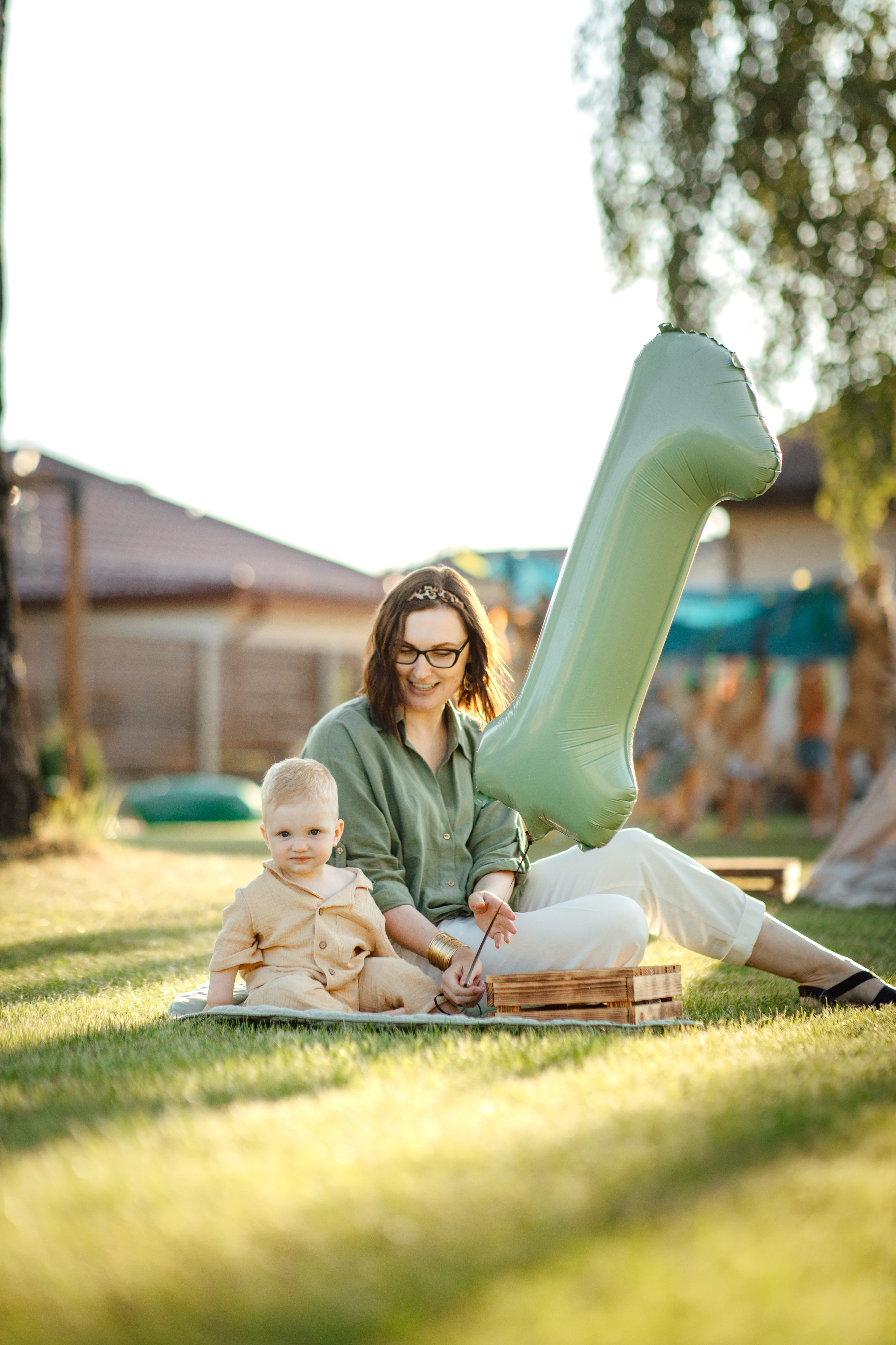 Максику 1 годик, отмечаем дома