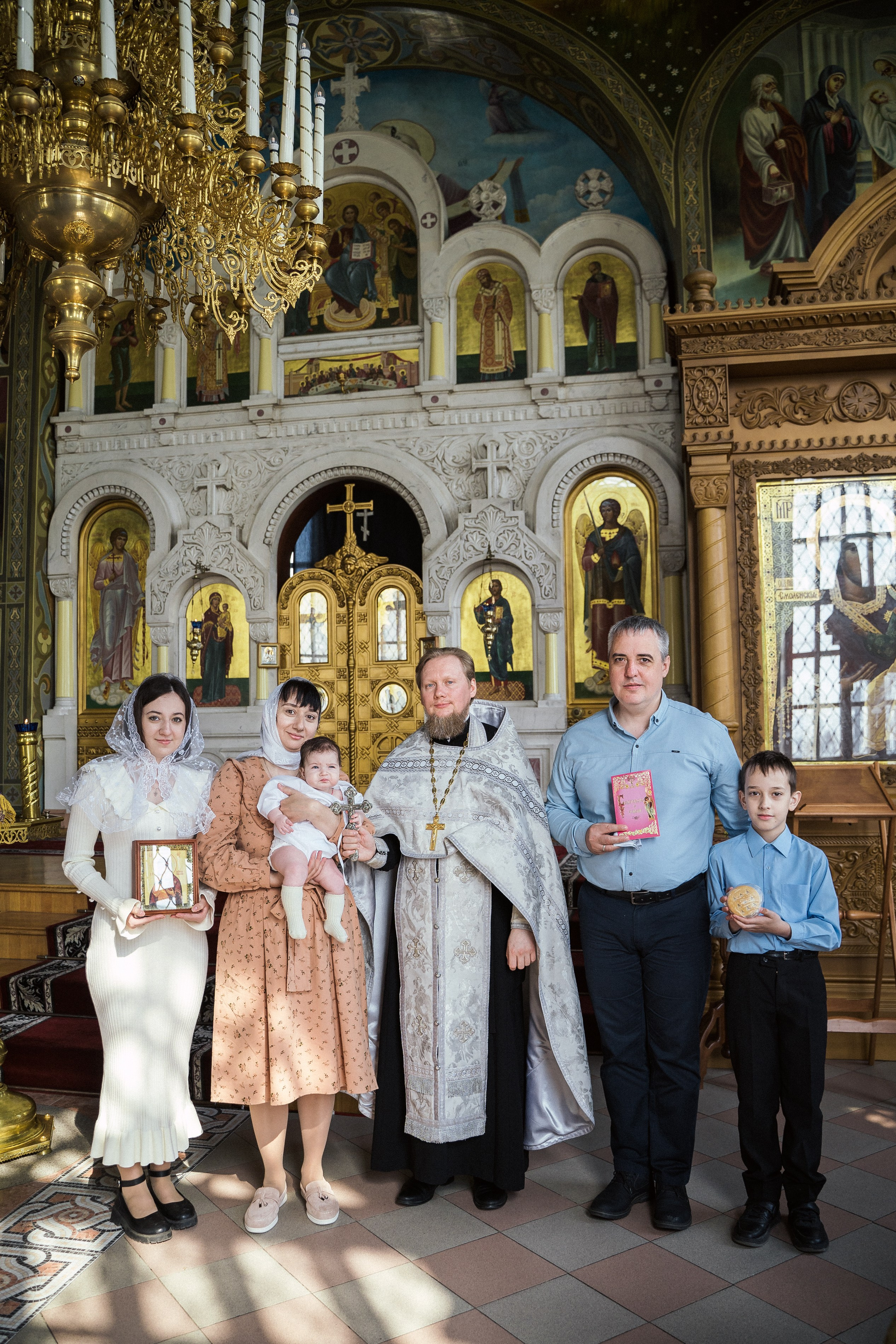 Крещение Анны. Главная