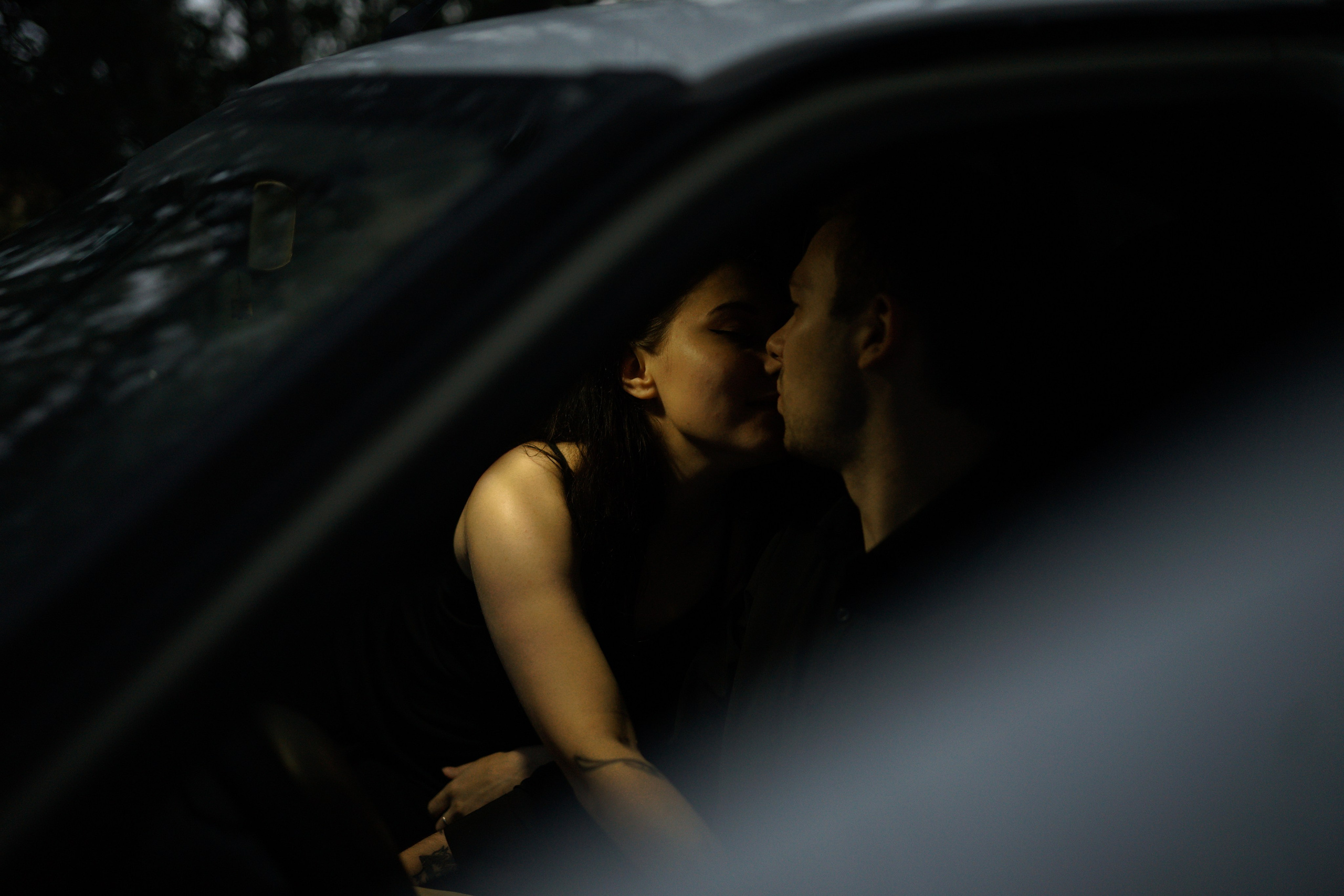 Поздний закат