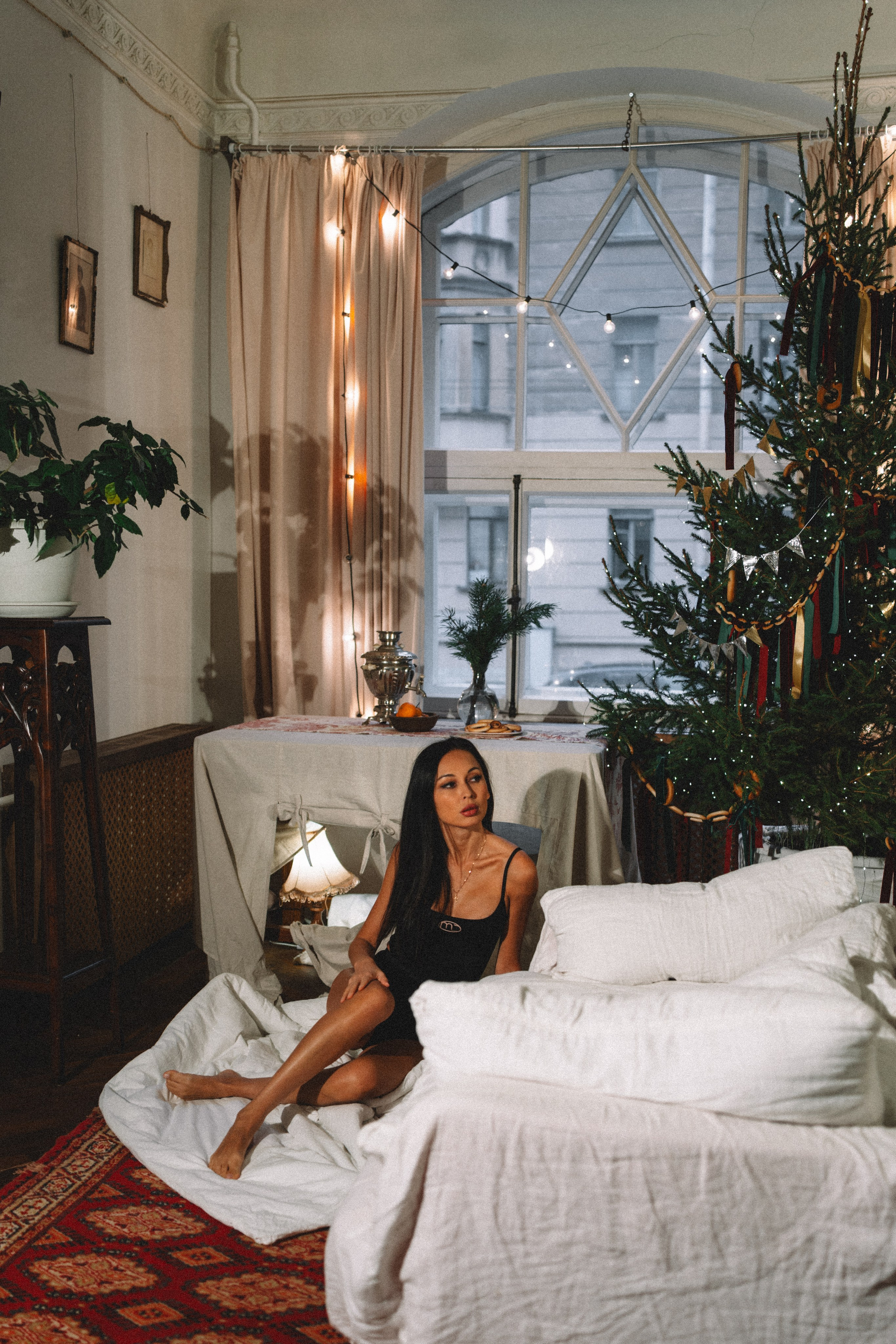 ФОТОСЕСИИЯ К НОВОМУ ГОДУ В АТМОСФЕРНОЙ СТУДИИВ ЦЕНТРЕ ПИТЕРАИ ВИНТАЖНЫЙ ОБРАЗ. Профессиональный фотограф, Санкт-Петербург — Виктория Богомолова