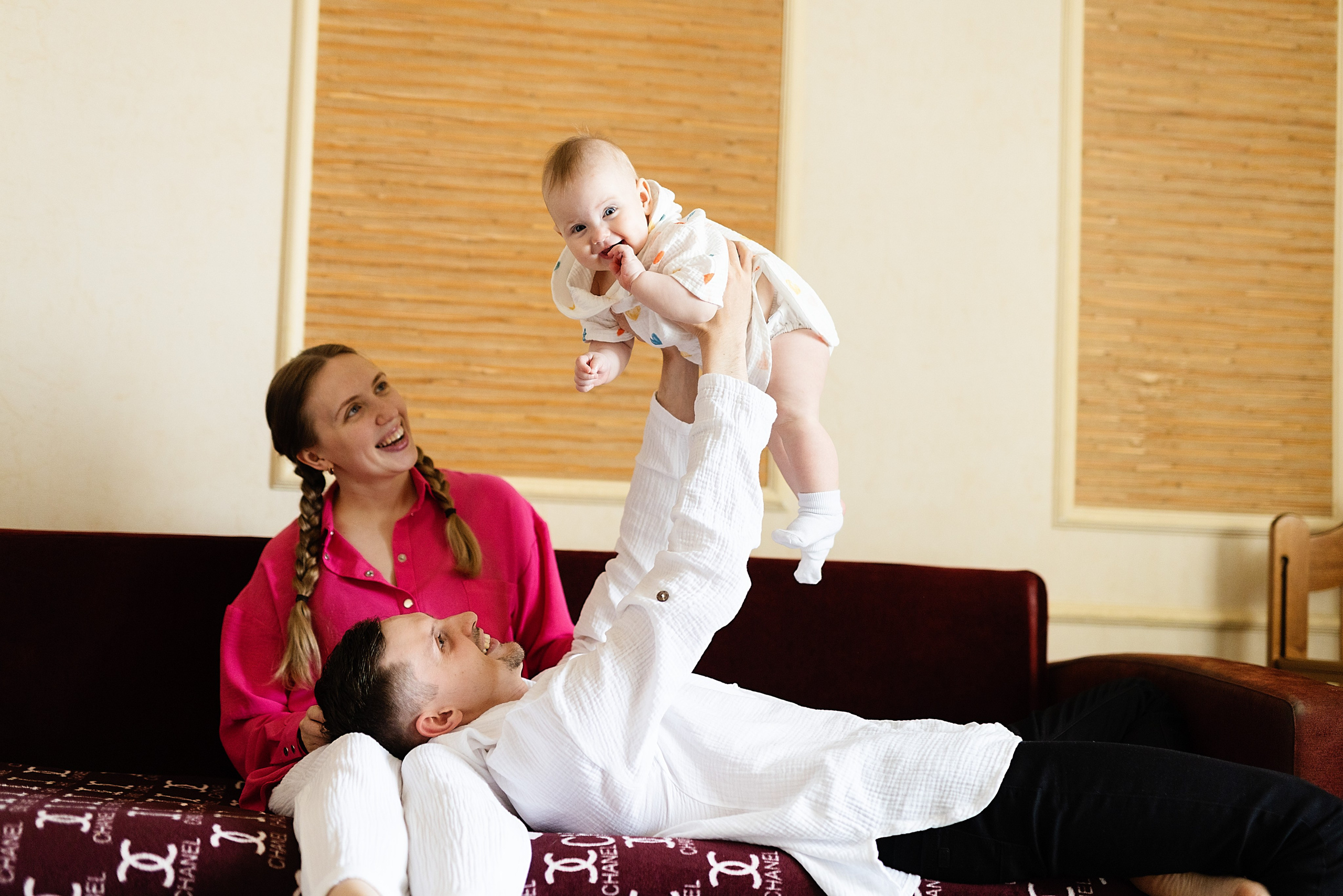Наталия, Влад и София. Семейный и свадебный фотограф в Долгопрудном Виктория Моисеева