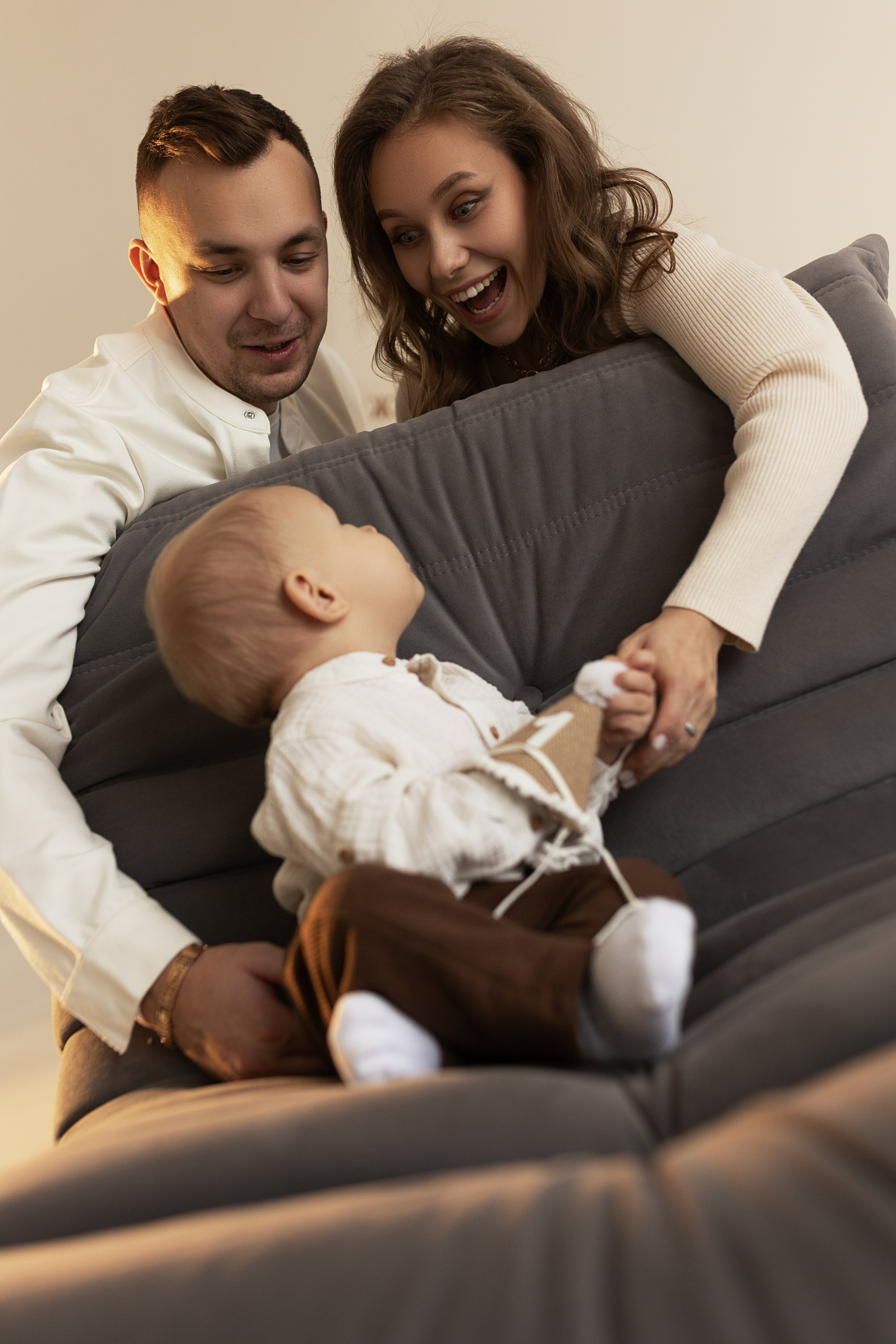 Наталья, Гурьян и Демид. Фотограф Алина Кучумова