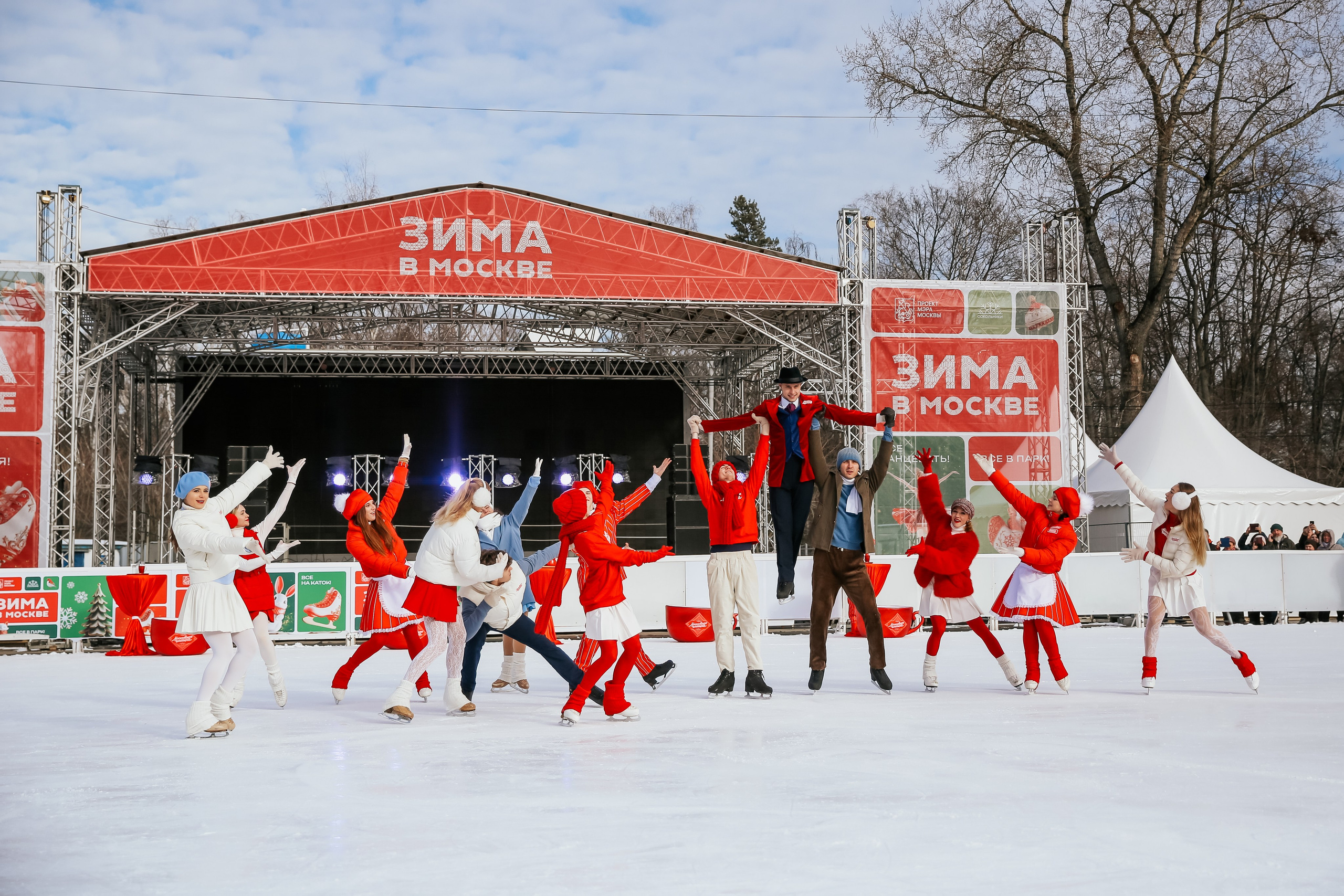 Ледовое шоу Сокольники Московское Чаепитие. Фотограф и видеограф Анна Домашенко