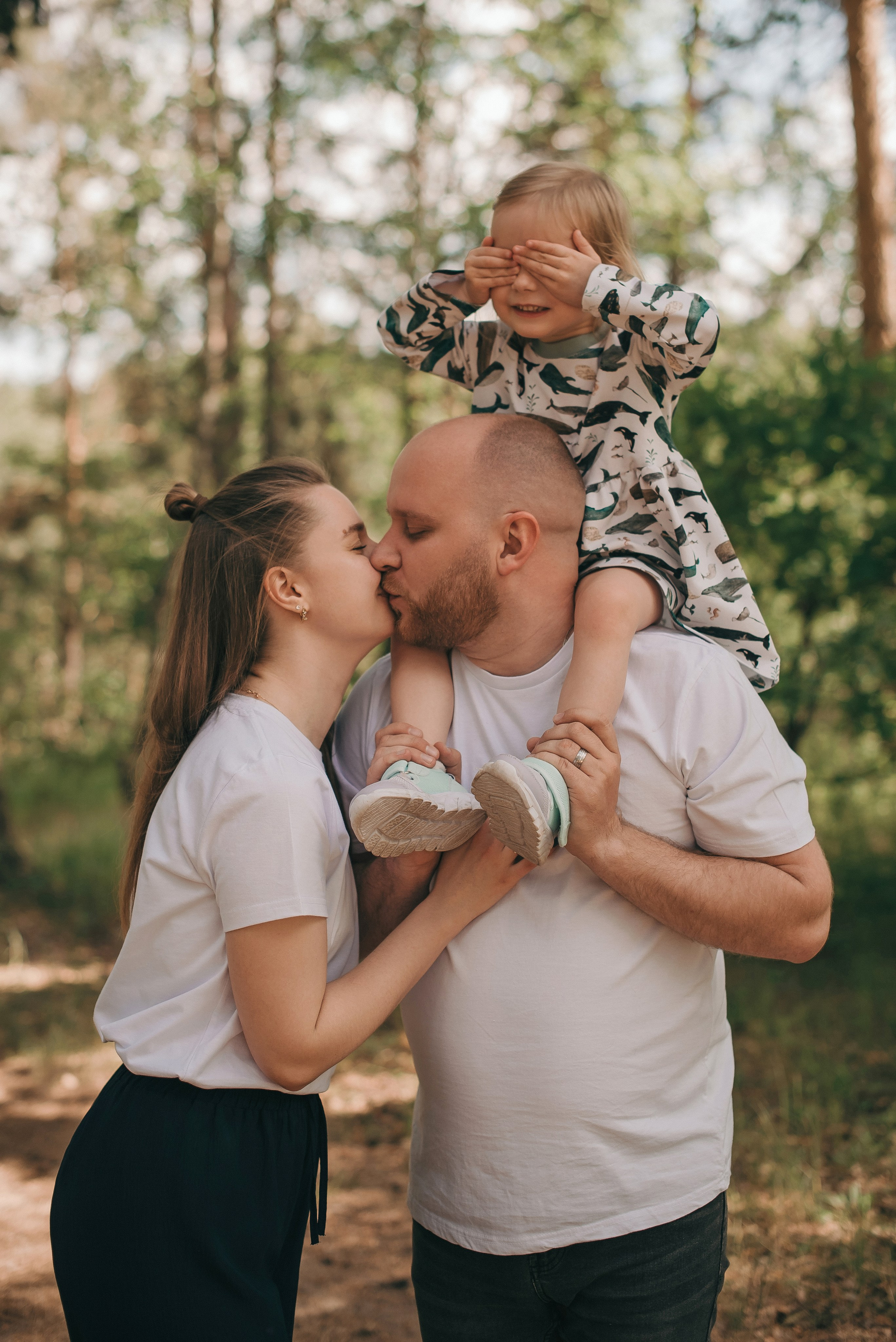 Семейная фотосессия на природе. Семейный и детский фотограф в Обнинске, Калуге, Москве