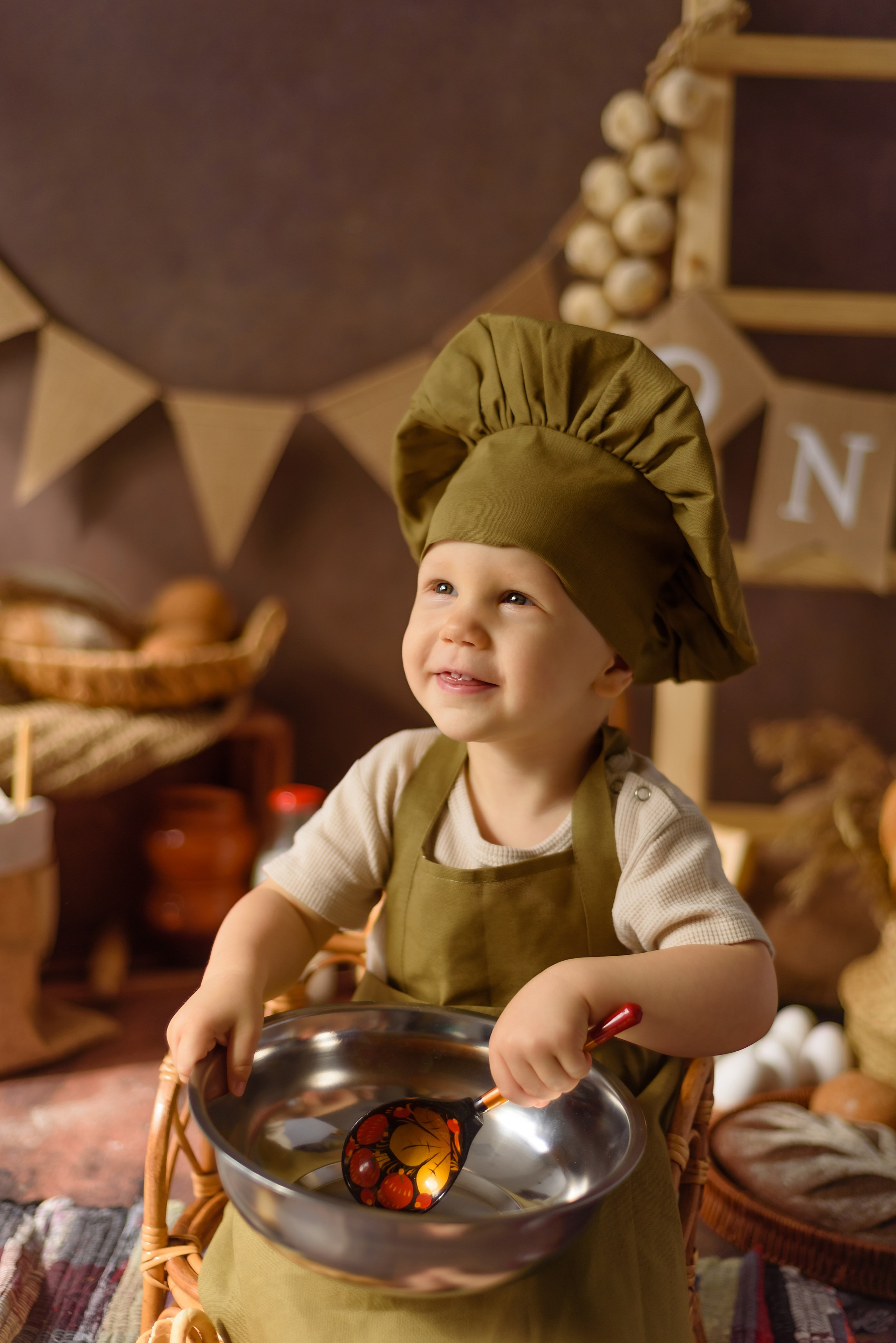 Фотозона «Пекарь». Детский Фотограф |Фотограф на годик в Брянске Ирина Романова