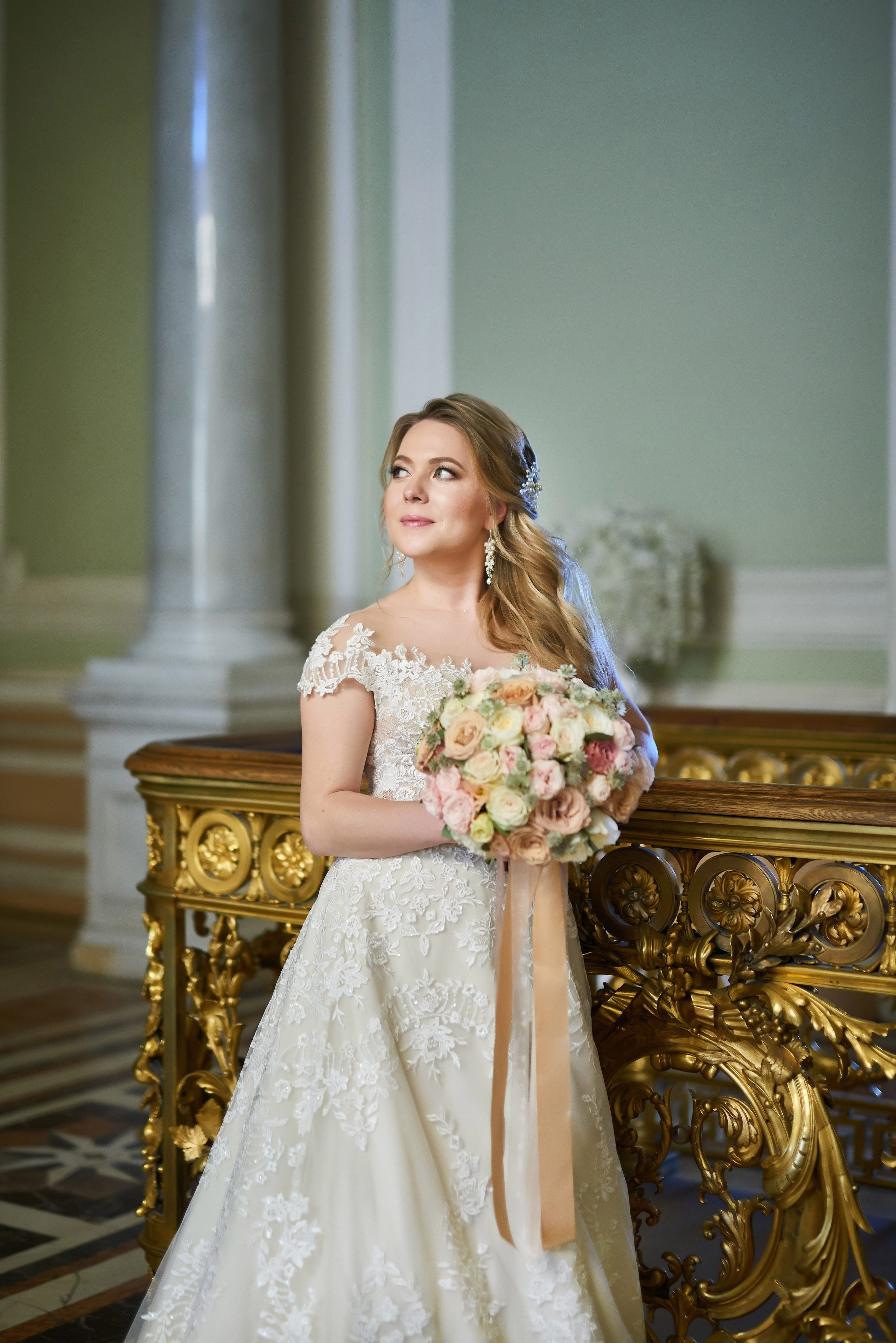 Юлия и Антон (Первый Дворец Бракосочетания, прогулка на Елагином острове). Портретный, семейный и свадебный фотограф в Санкт-Петербурге и в Пушкине Ширяев Денис