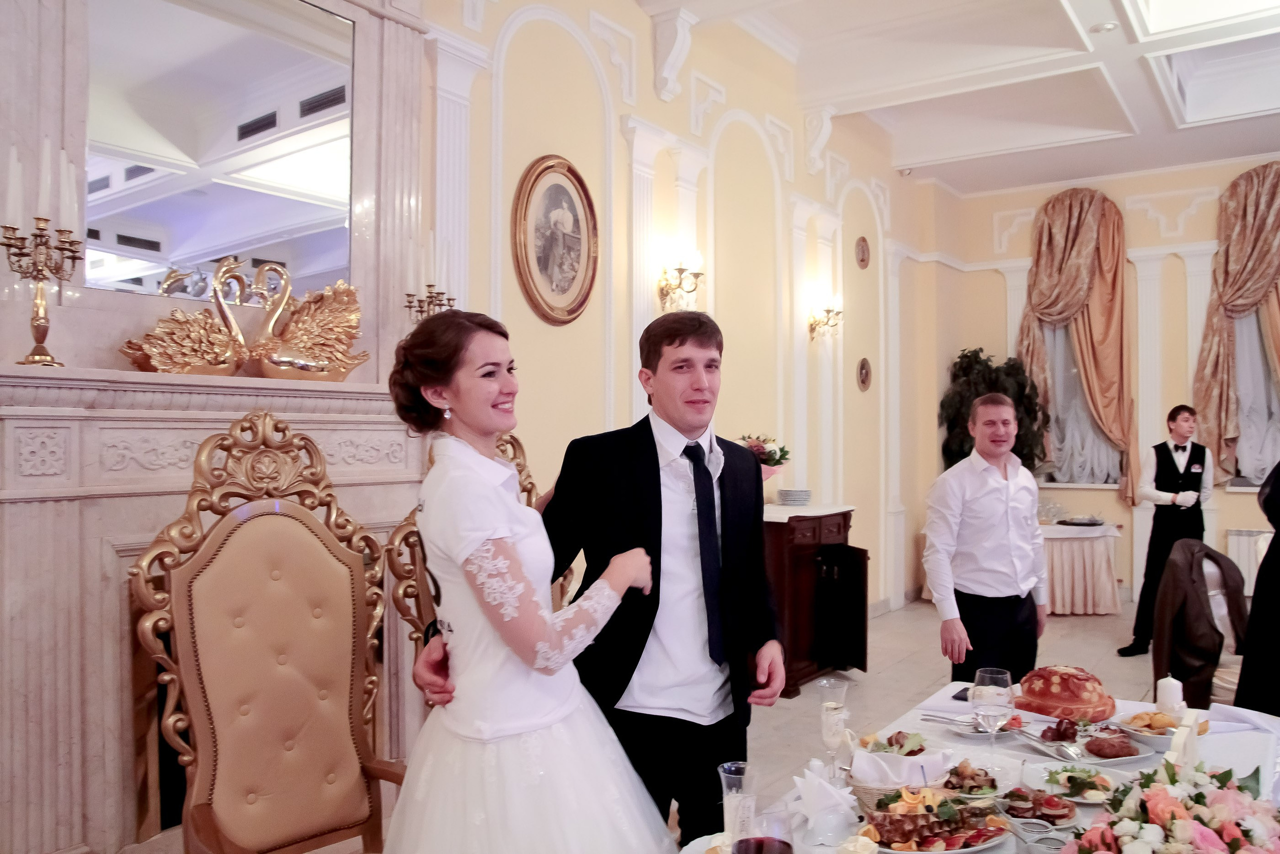 Банкет/Banquet. Максим Матвийченко и Виктория Басова профессионалы своего дела