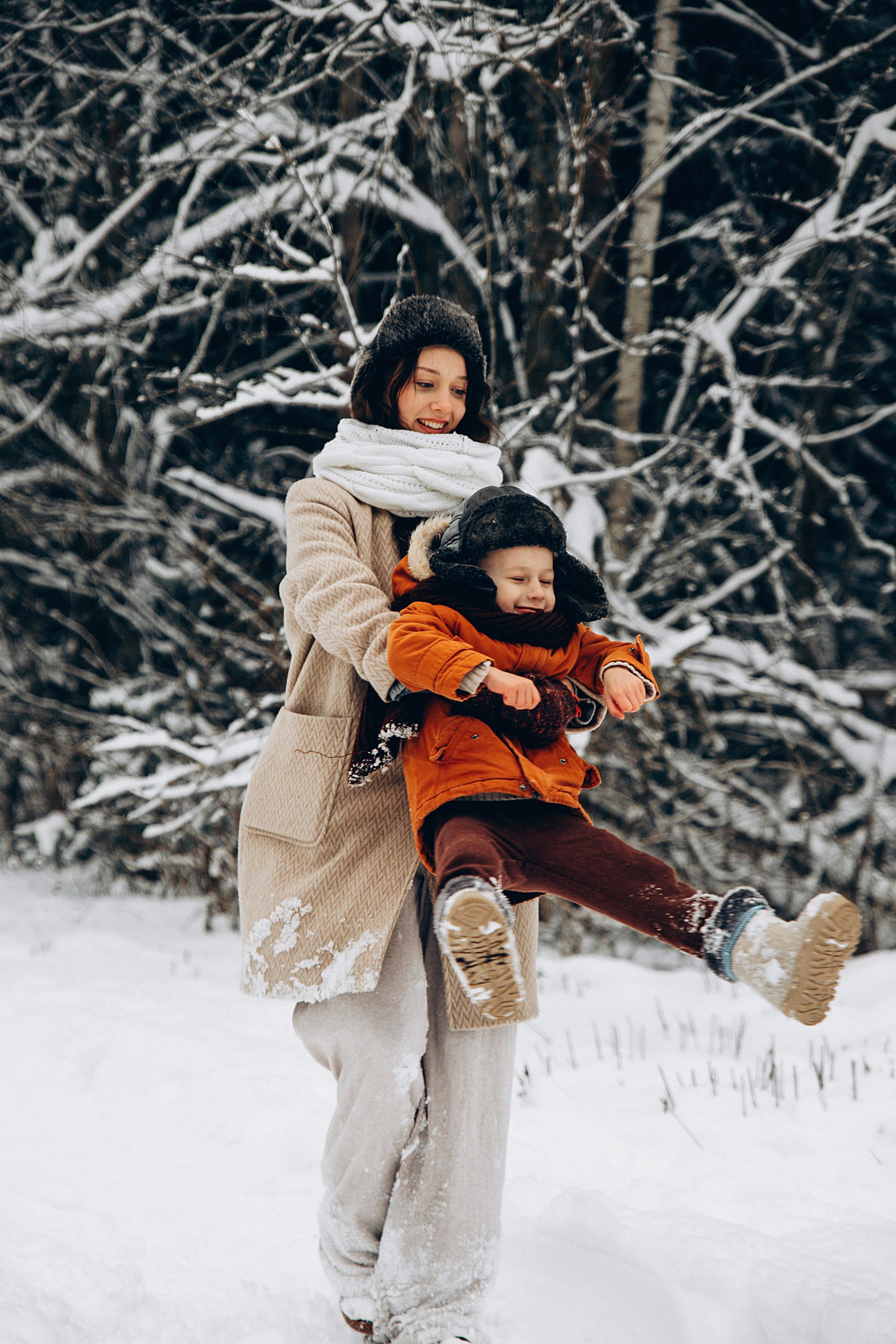Зимние радости. Репортажный и детский фотограф в Минске