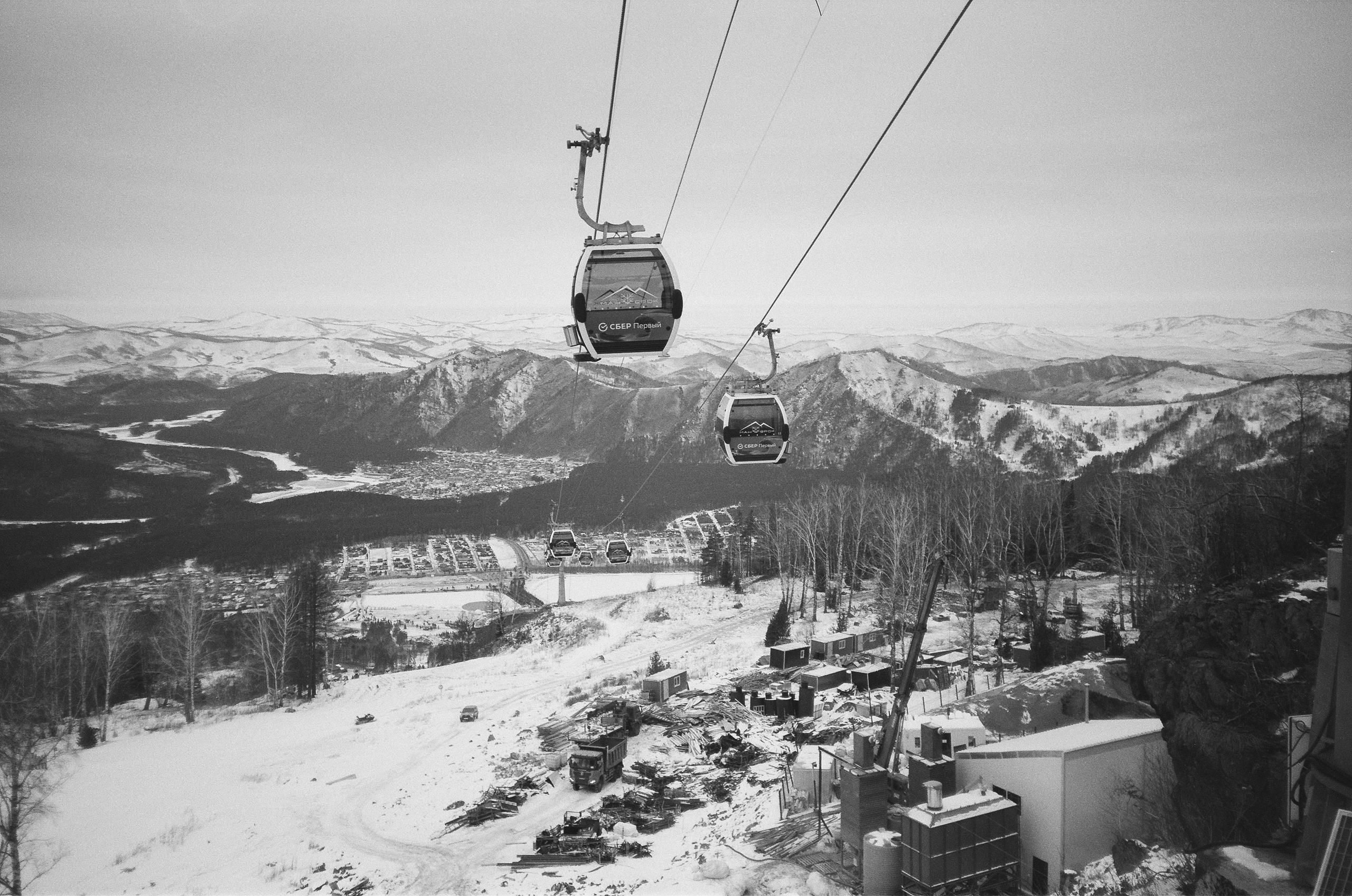 Горнолыжный курорт «Манжерок» и «Техас» в Чемале. Фотограф-документалист Мария Осокина